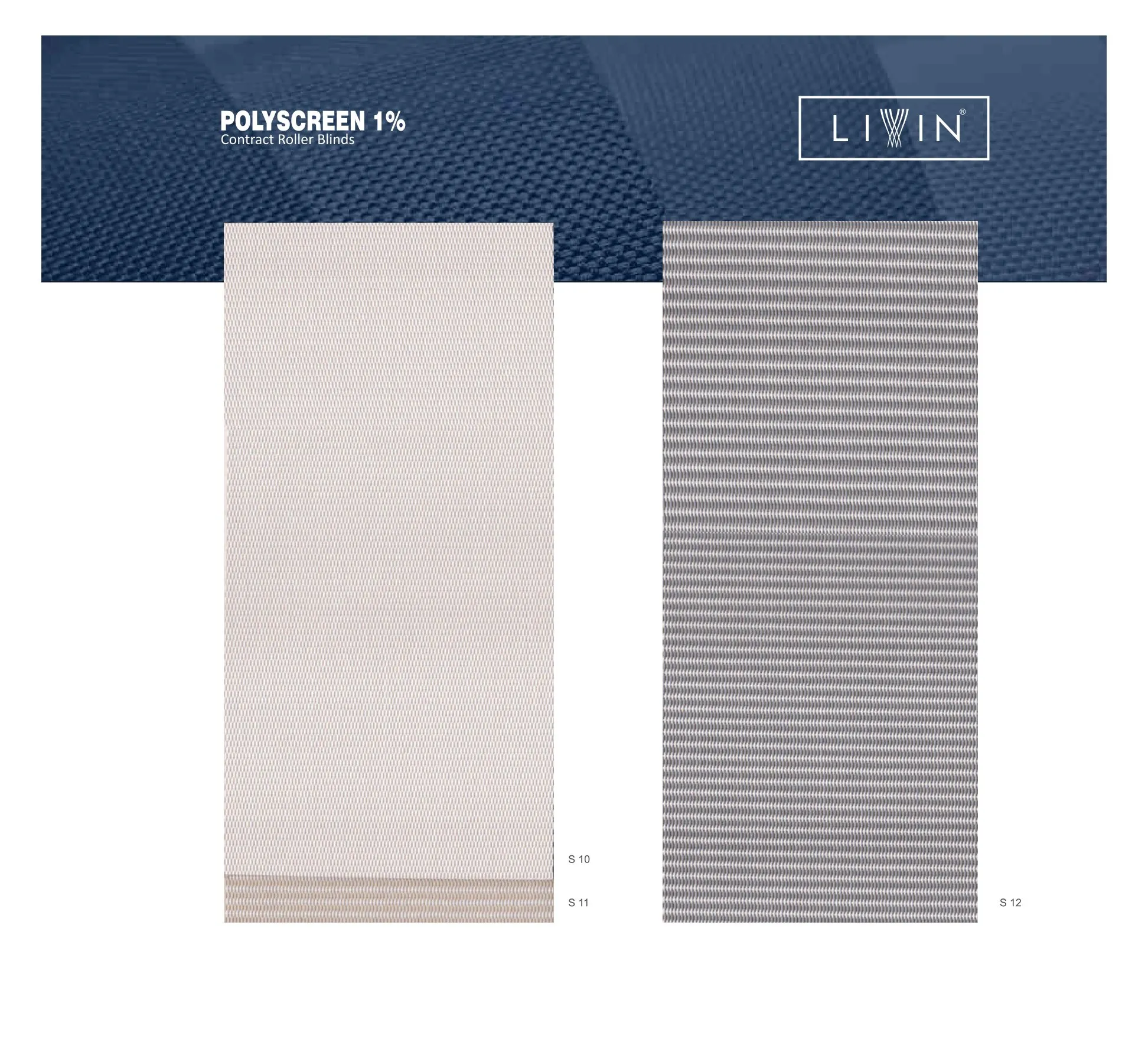 Livin Roller Blinds – Stylish & Light-Filtering S-10 TO 12-Shades