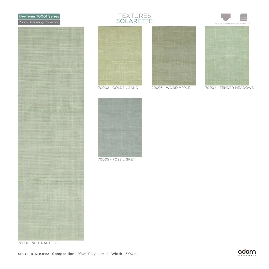 AD Vision Collection Vol-3 – Textures Solarette 70001-NEUTRAL BEIGE
