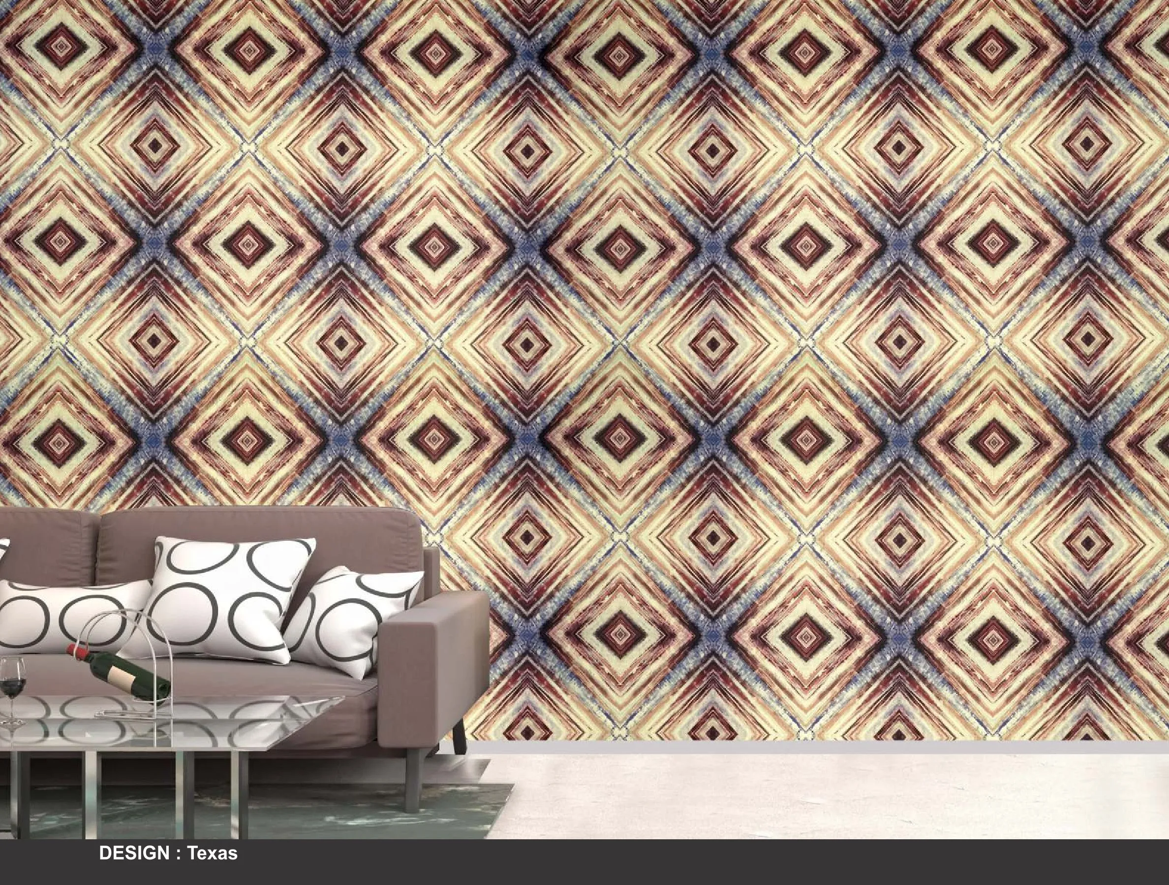 Kazage Texas  Printed Blinds & Wallpapers Design