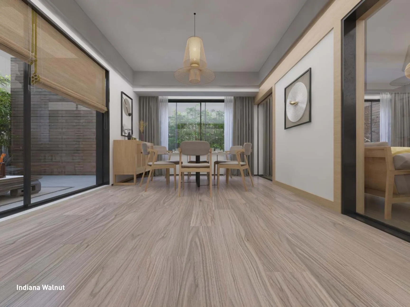 Defloors The Walnut - Indiana  Walnut 8mm Flooring