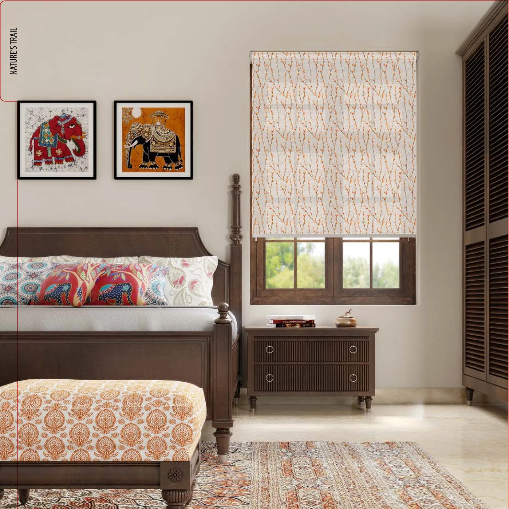 AD Printed Roller Blind – Stylish & Functional