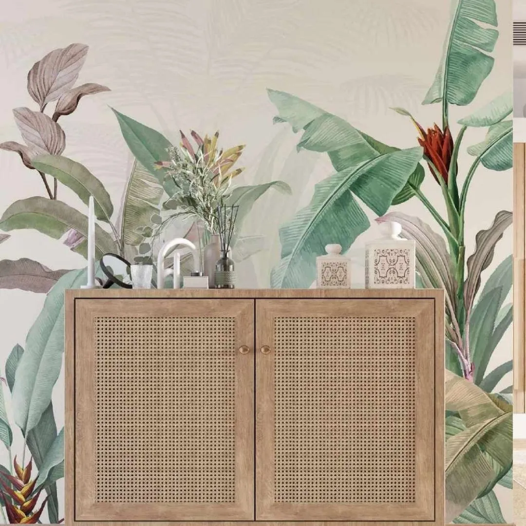 Exquisite Flora & Fauna Tropical Wallpaper Collection