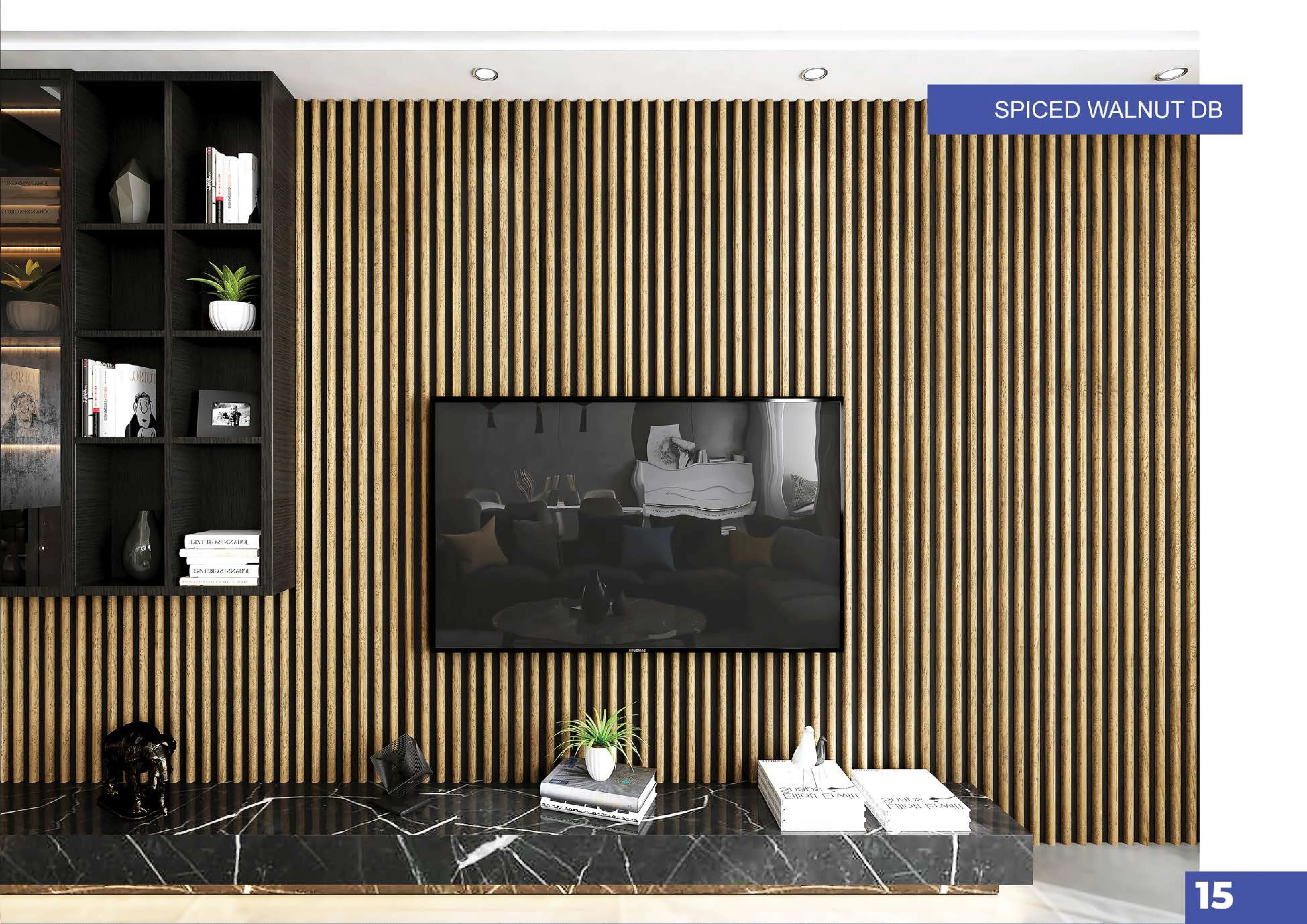 Pare Innov2+ Ceiling Panel Spiced Walnut DB