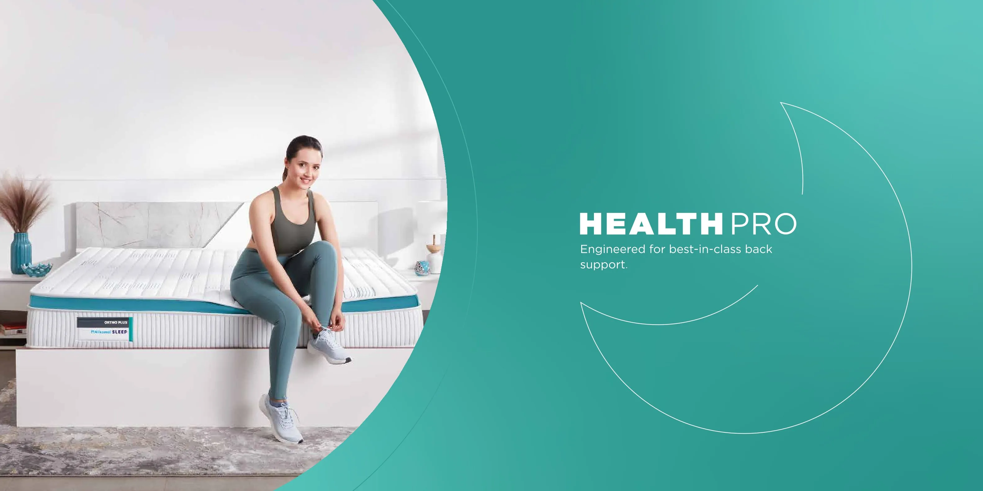 Nilkamal Sleep Health Pro Mattress – Choose Thickness