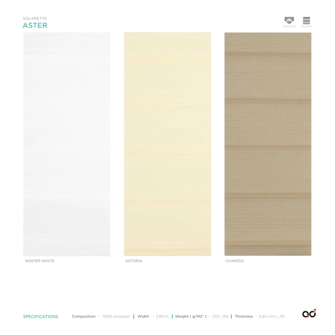 AD Vision Vol-2 SOLARETTE  ASTER – Stylish & Modern
