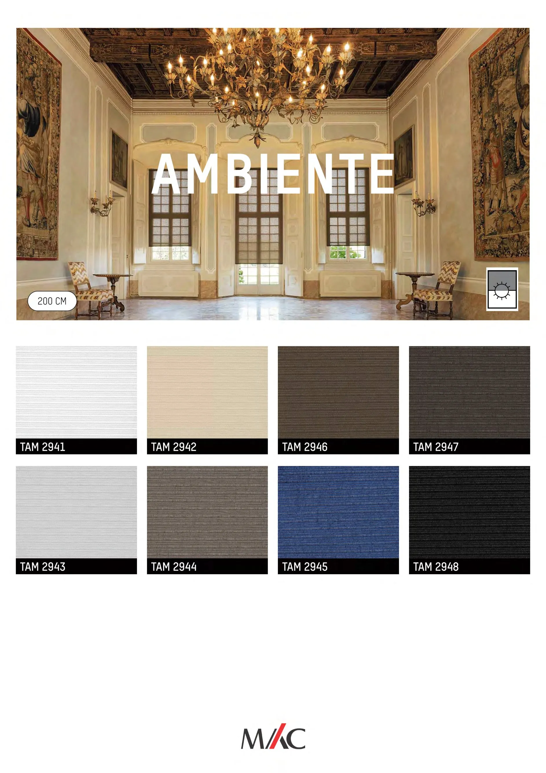 Mac Translucent Blinds AMBIENTE – Soft Light & Privacy