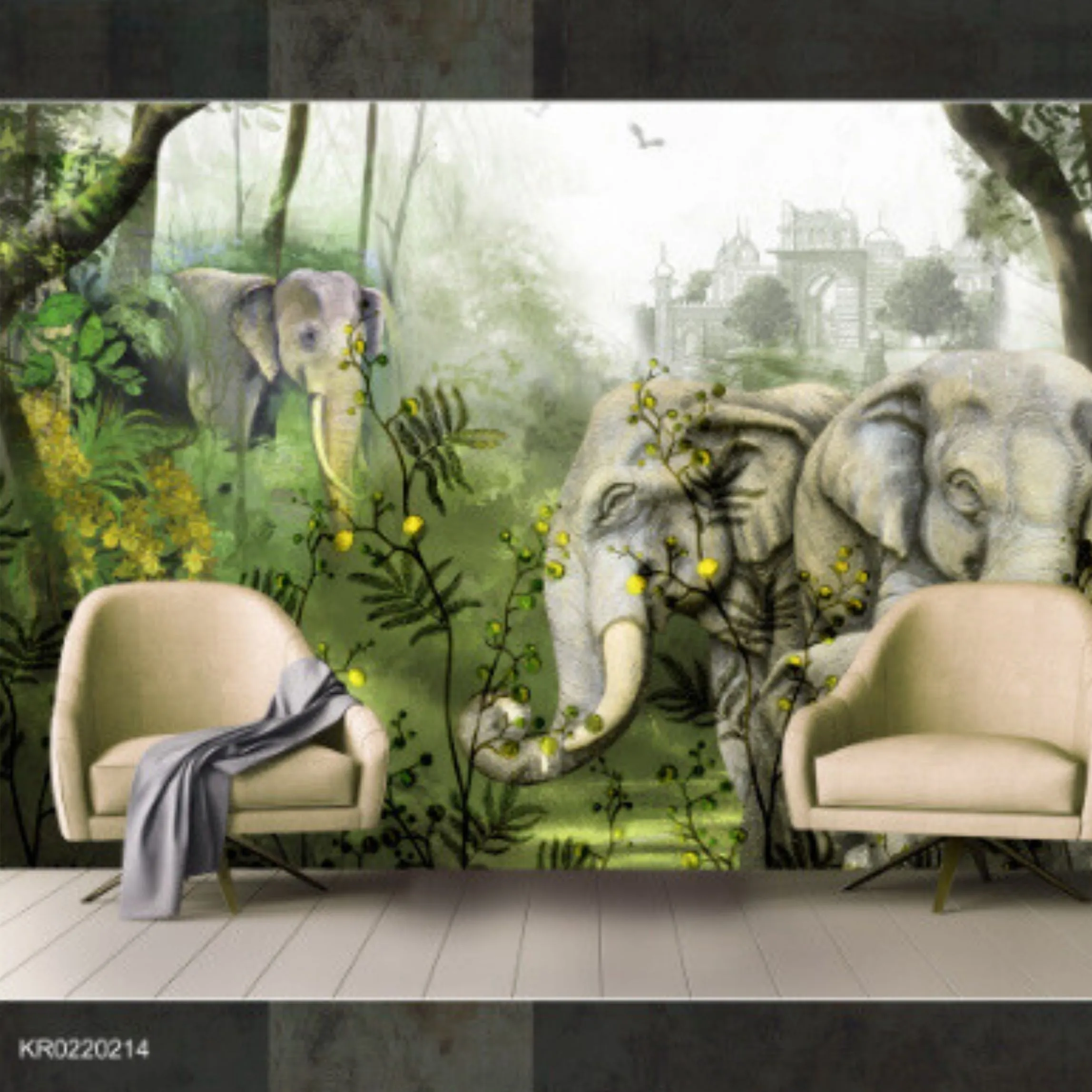 Alkemi Murals Kulture Customized Wallpaper | KR0220214