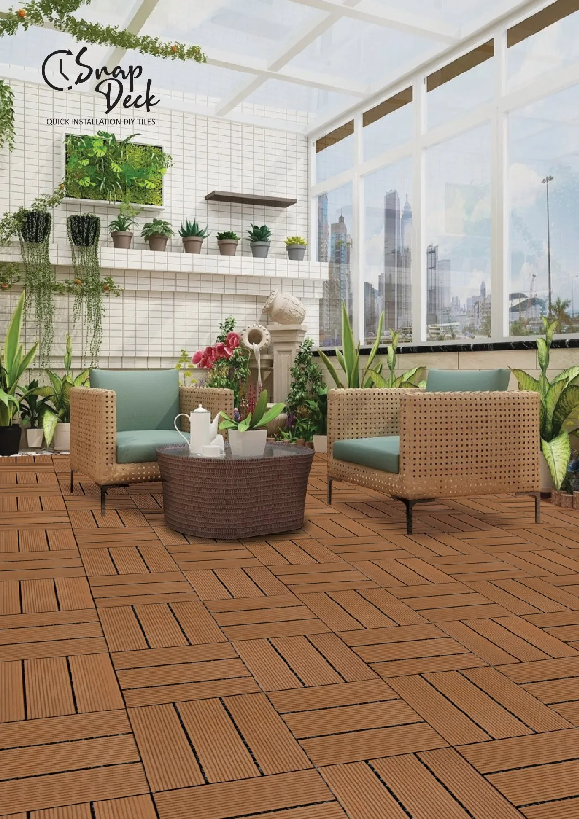 Durable WPC Decking – Krraft Floor 146x24x2400mm
