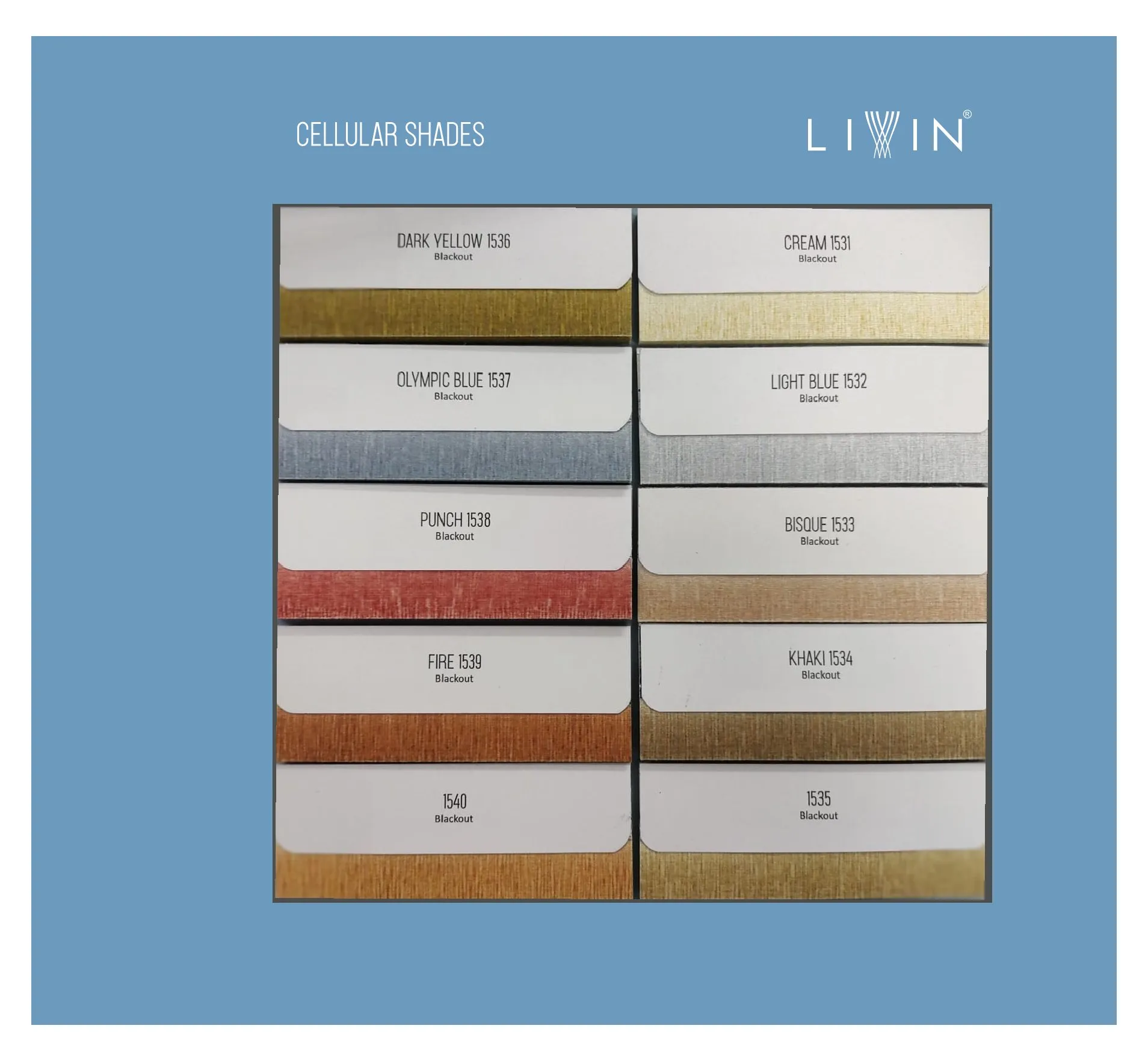 Livin Cellular Blackout Blinds – Energy Efficient Shade