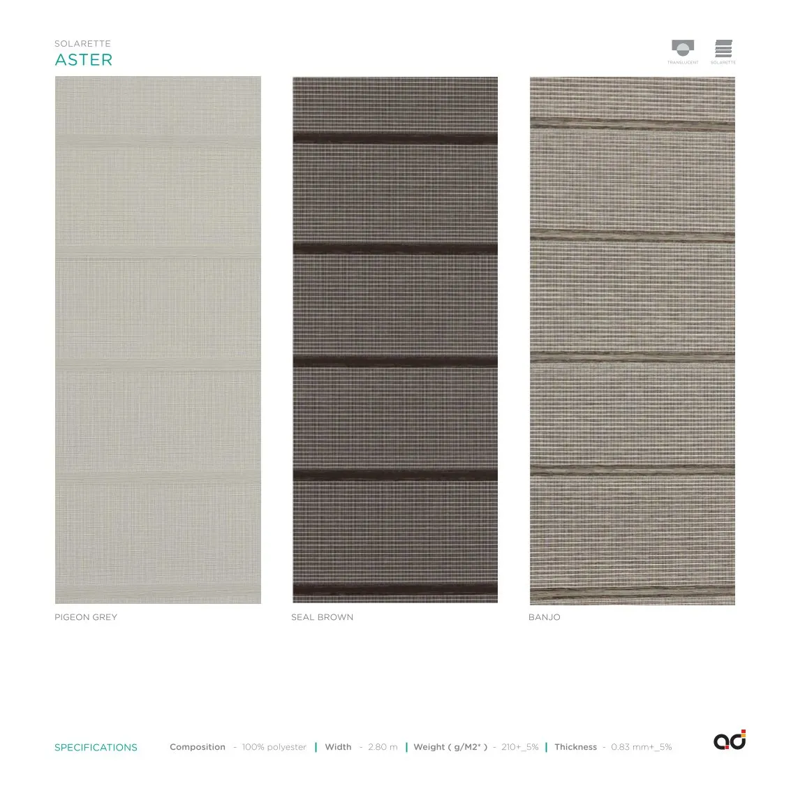 AD Vision Vol-2 SOLARETTE  ASTER – Stylish & Modern