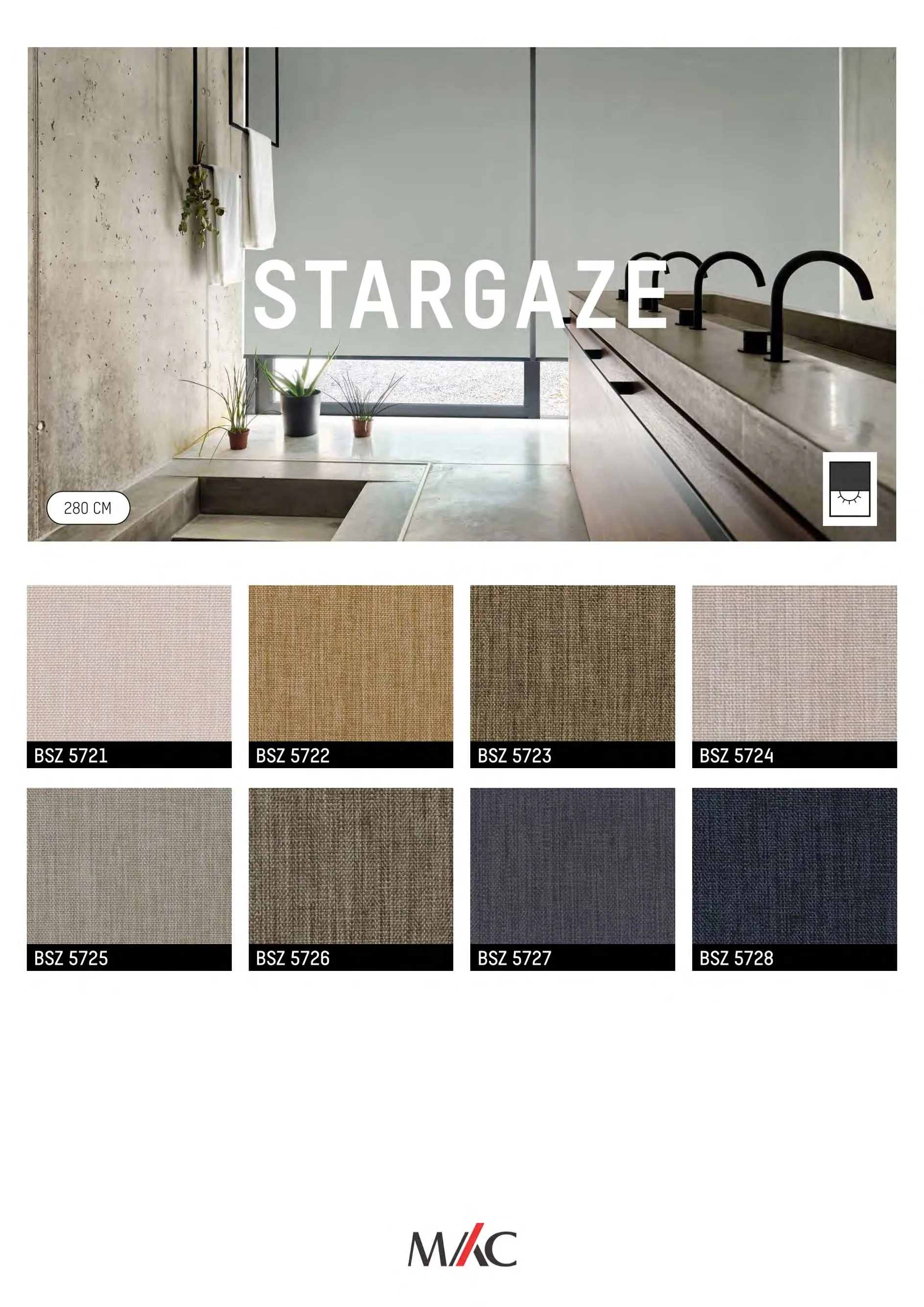 Mac Blackout Blinds STARGAZE – Complete Light Control