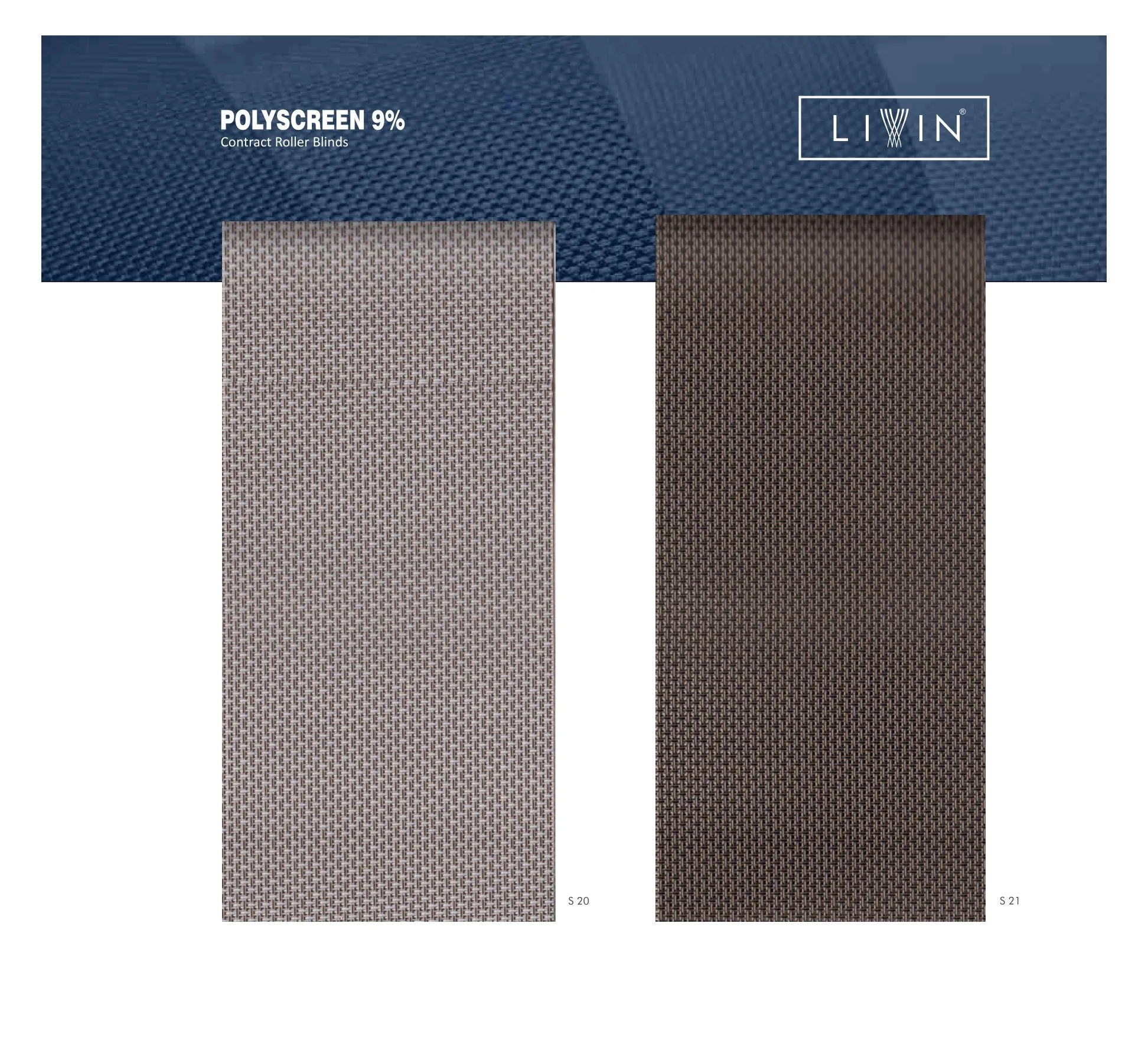 Livin Roller Blinds – Stylish & Light-Filtering S-20 TO 21-Shades