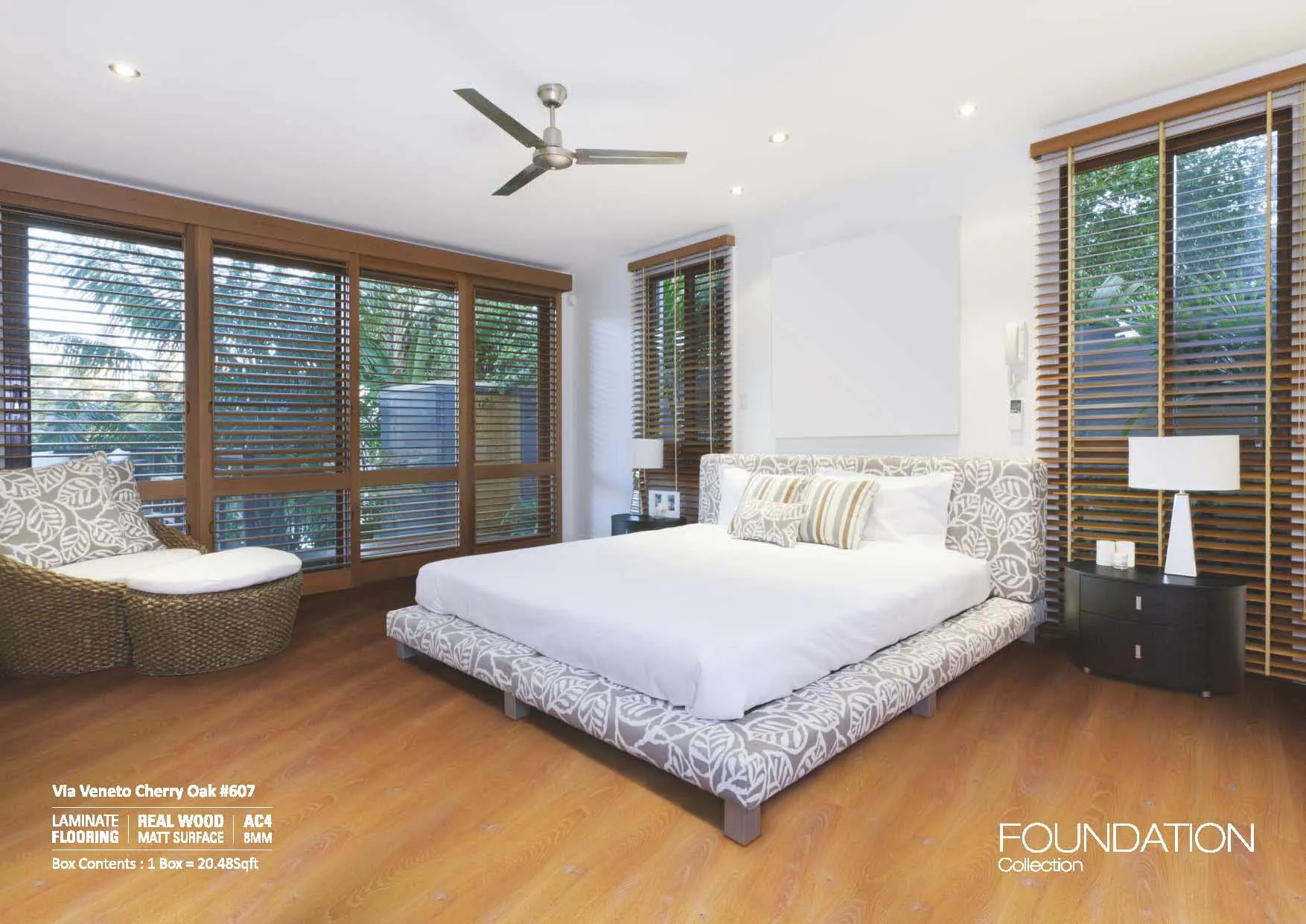 Lamiwood Foundation Collection Via Veneto Cherry Oak #607