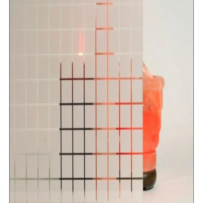 Amcor International Oorja Glass E012-(-2-CM-TRELLIS)