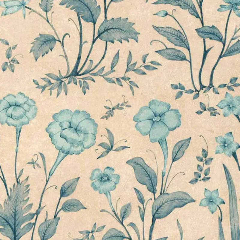 Sabya Final China Blue - Luxury Wallpapers And Fabric - W046D28MS75
