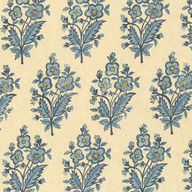 Sabya Final China Blue - Luxury Wallpapers And Fabric - W046D28OS75