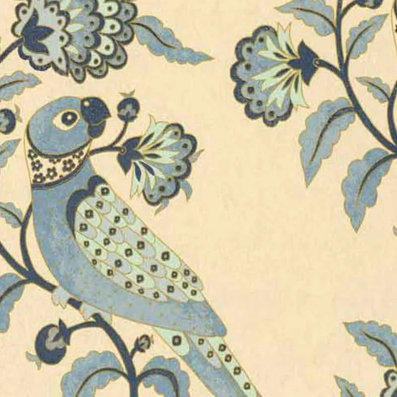 Sabya Final China Blue - Luxury Wallpapers And Fabric - W046D29GS75