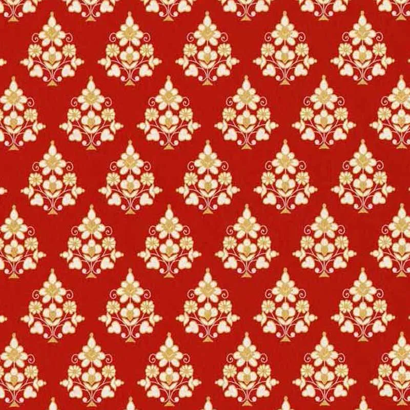 Sabya Final Vermillion - Luxury Wallpapers And Fabric - W046D28TS75