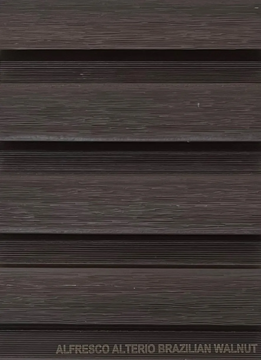 Wpc Wall Louver | Brazilian Walnut