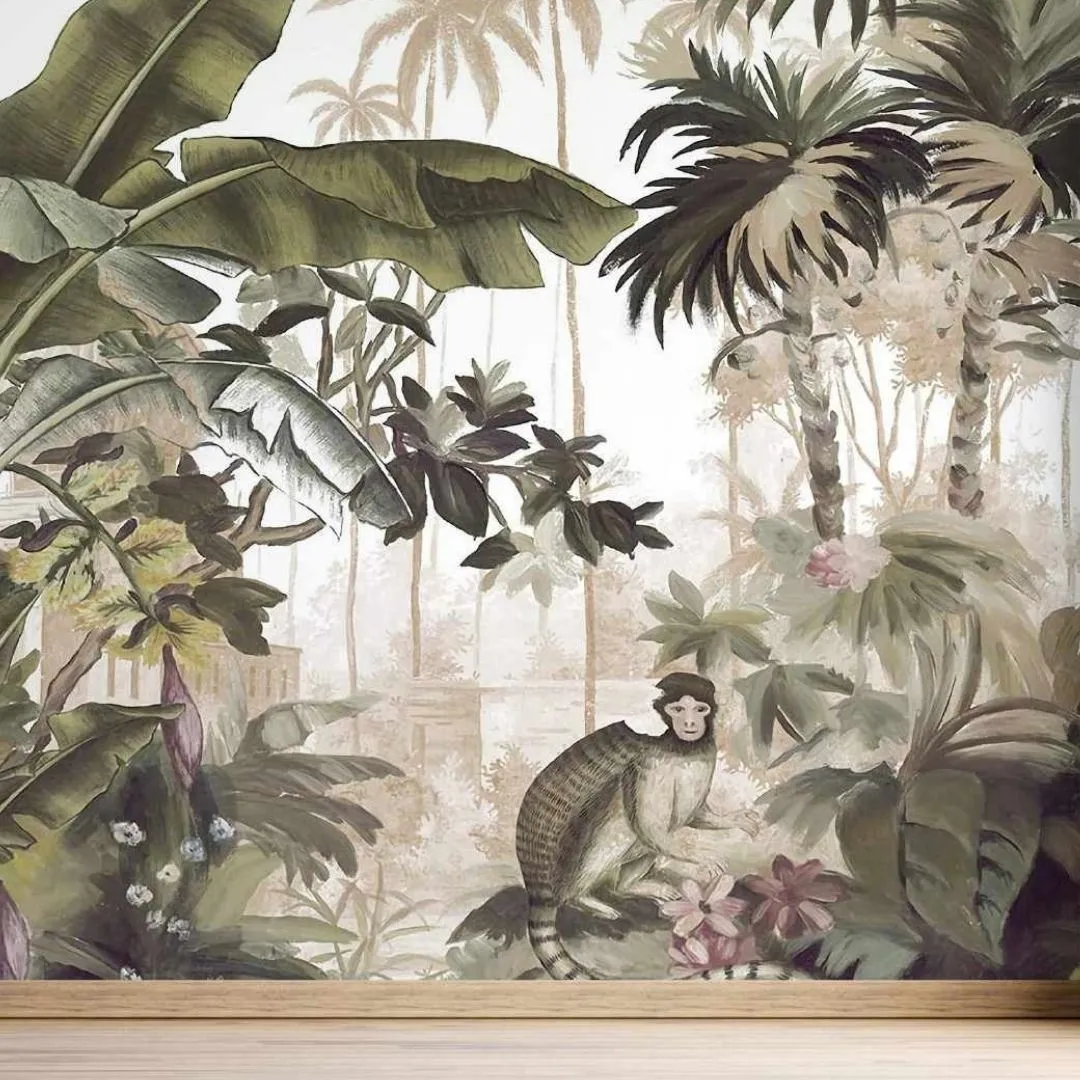 Transform Your Space with Amazon's Tropical Customized Wallpaper Collection