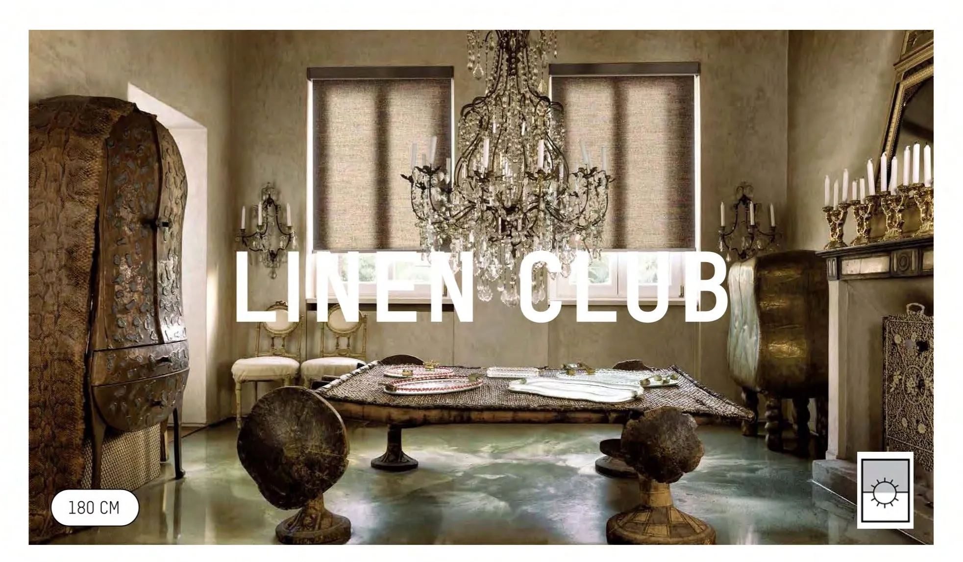 Mac Roller Linen Club Blind