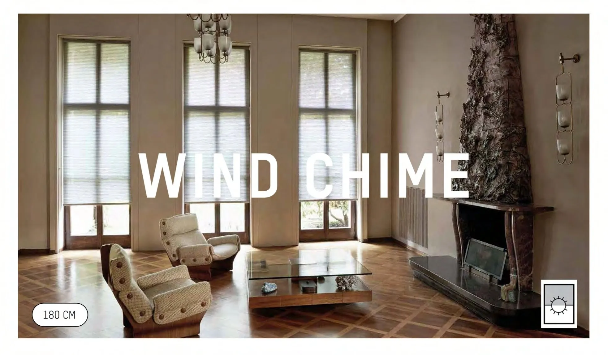 Mac Roller Wind Chime Blind