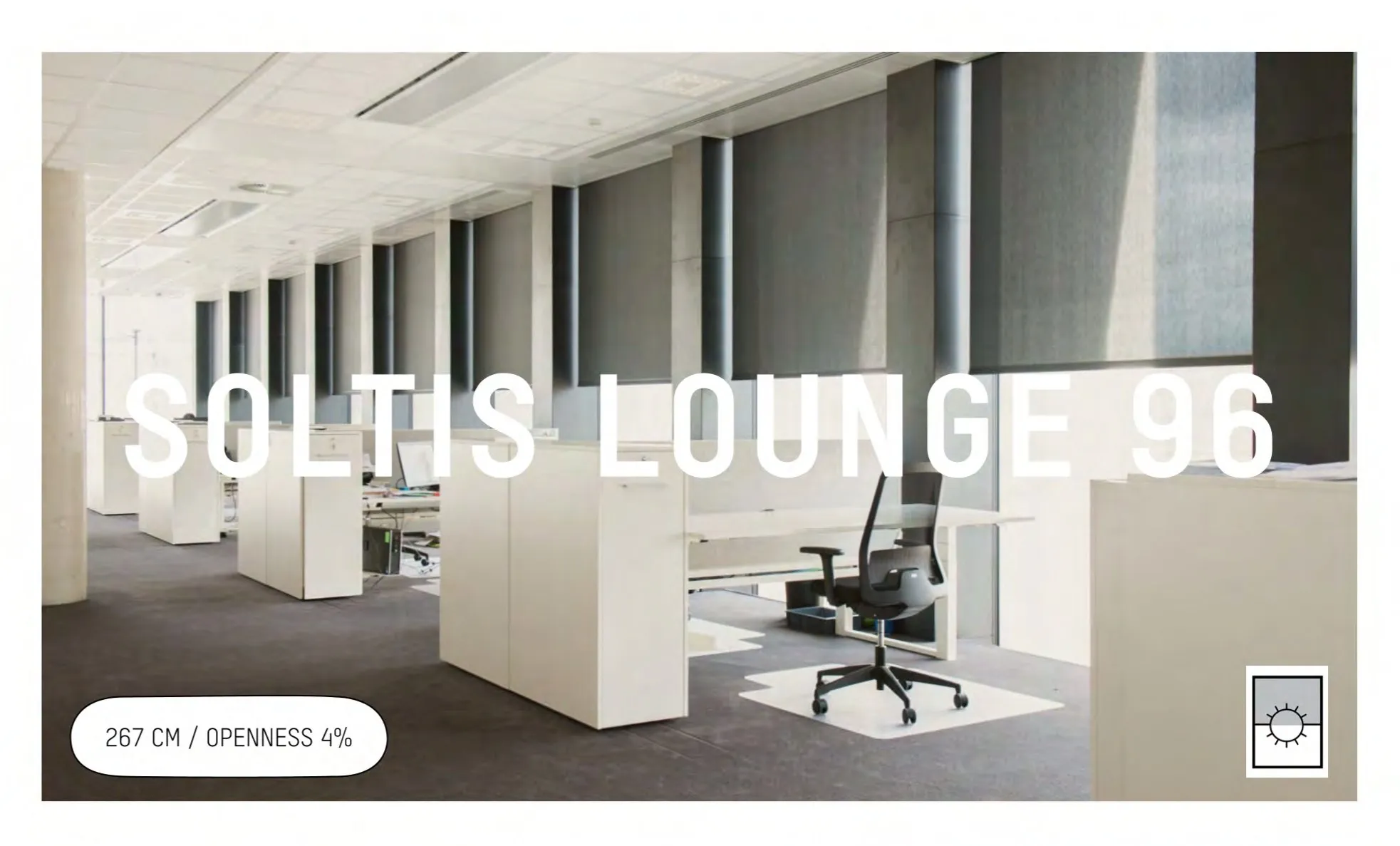 Mac Roller Soltis Lounge 96 Blind