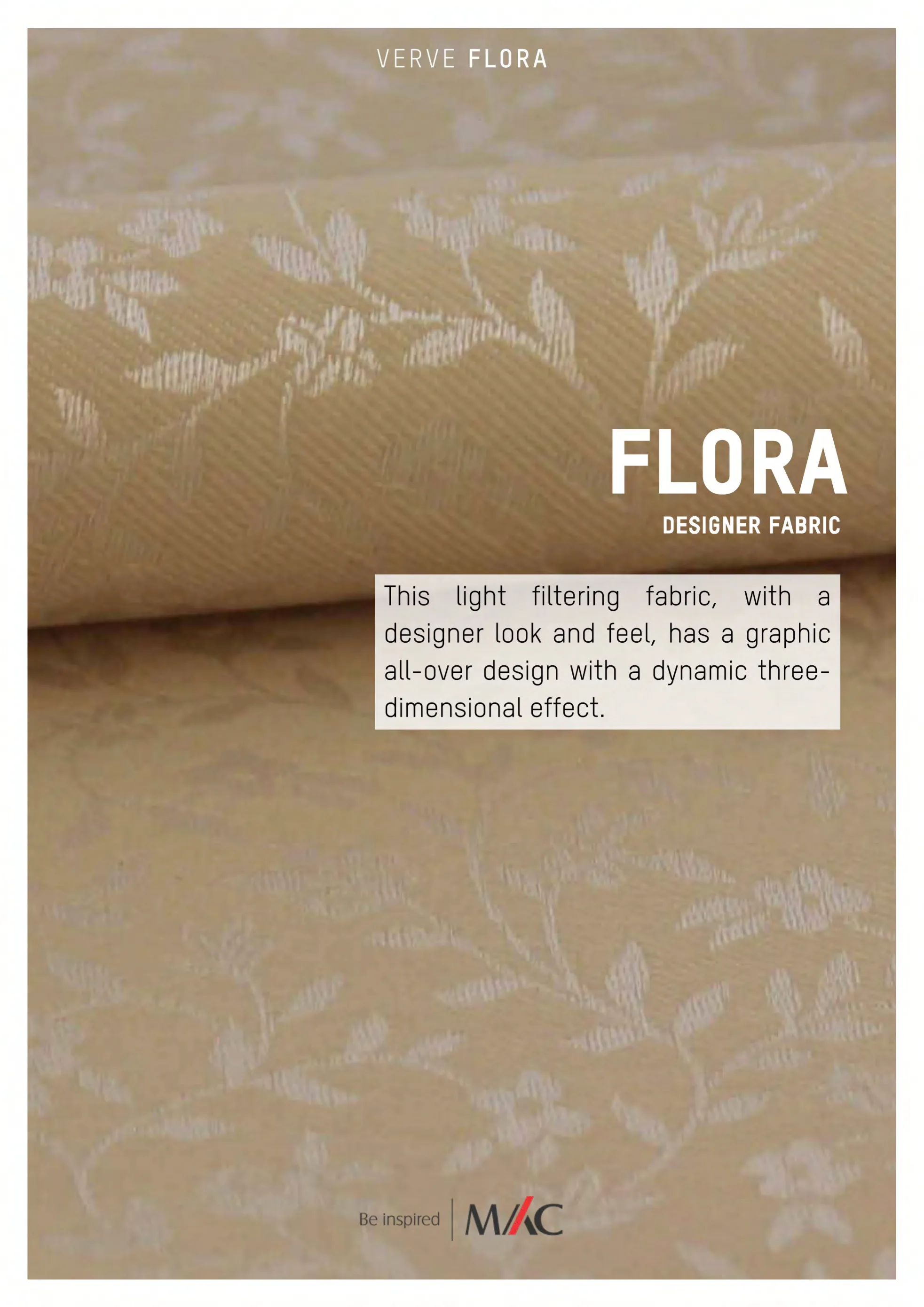 Mac Roller Blind Verve Flora Collection