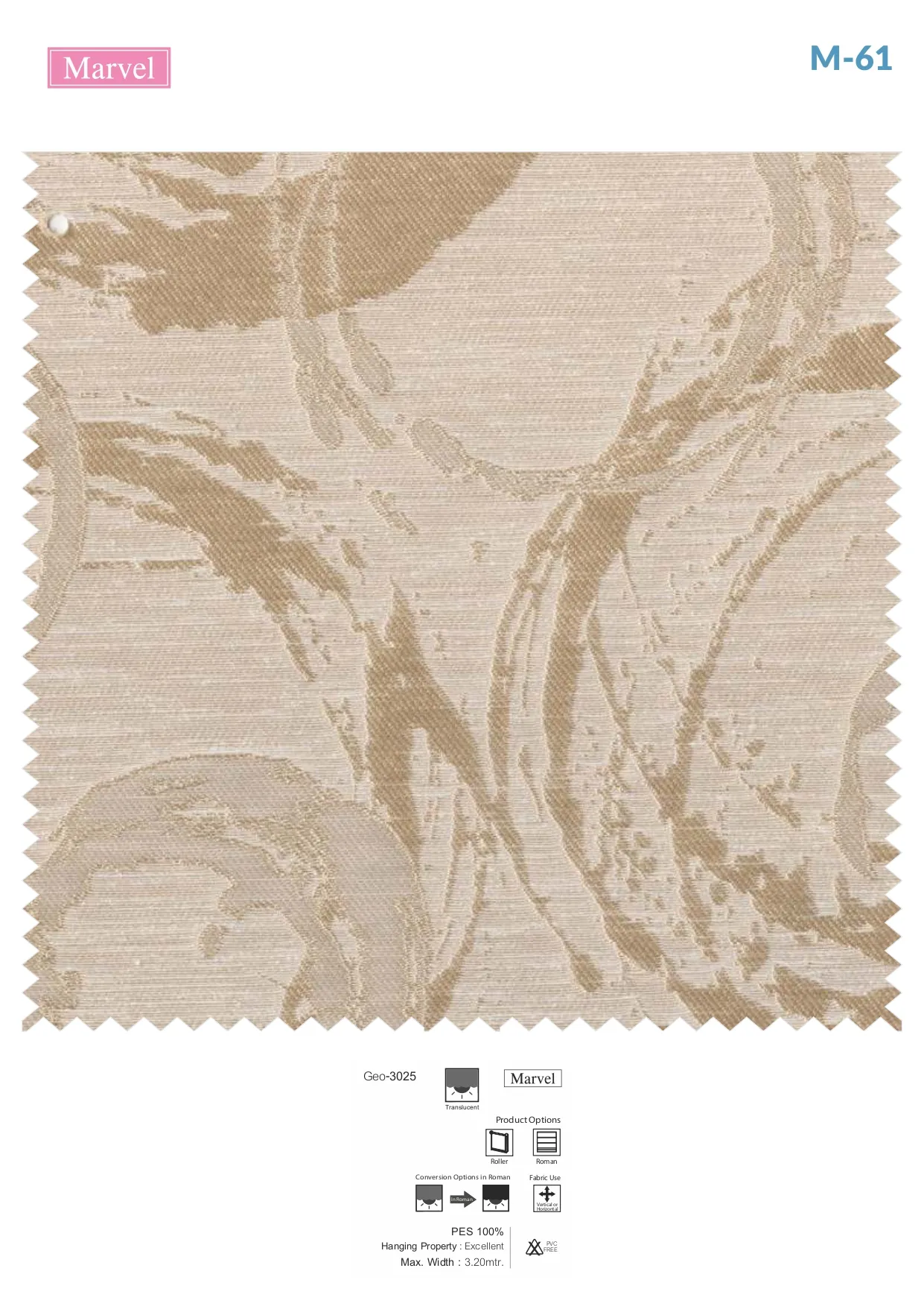 Marvel Roller Blind Flourish Collection