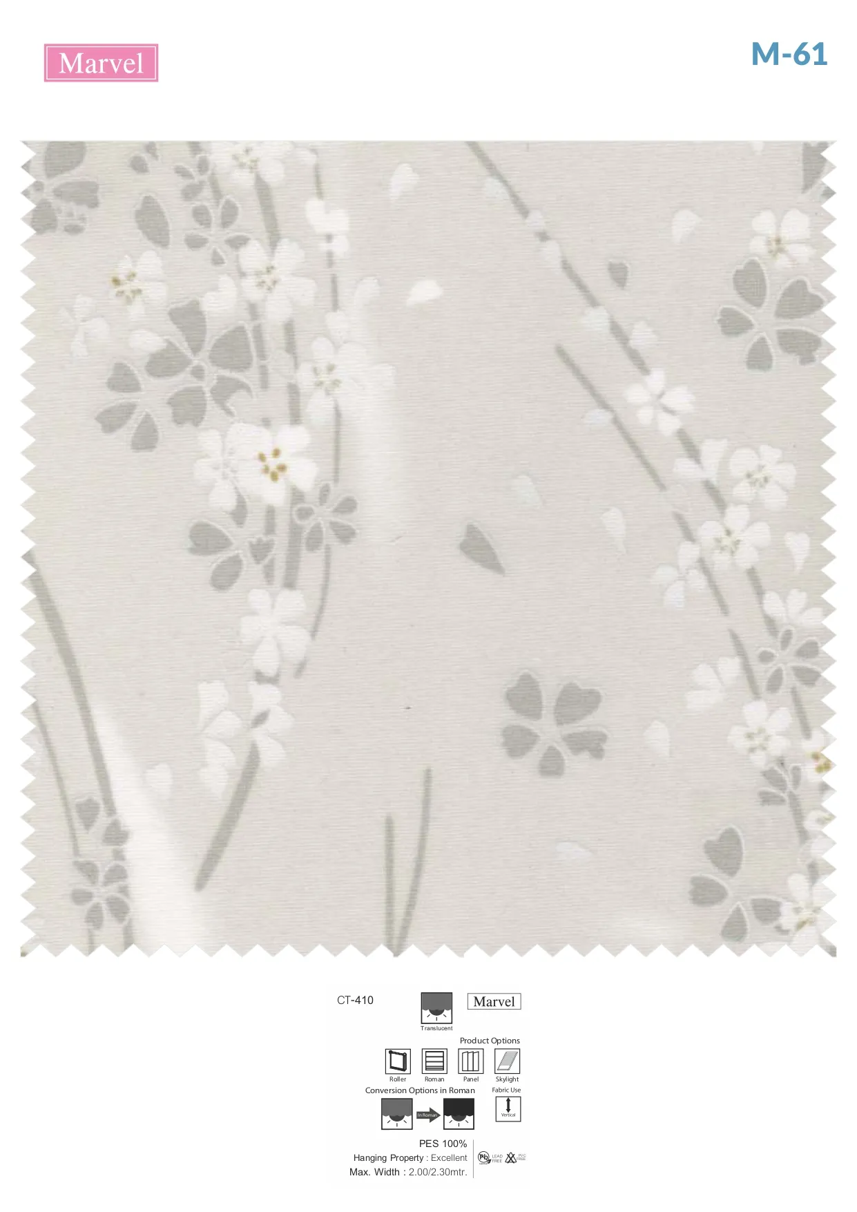 Marvell Roller Blind CT Collection