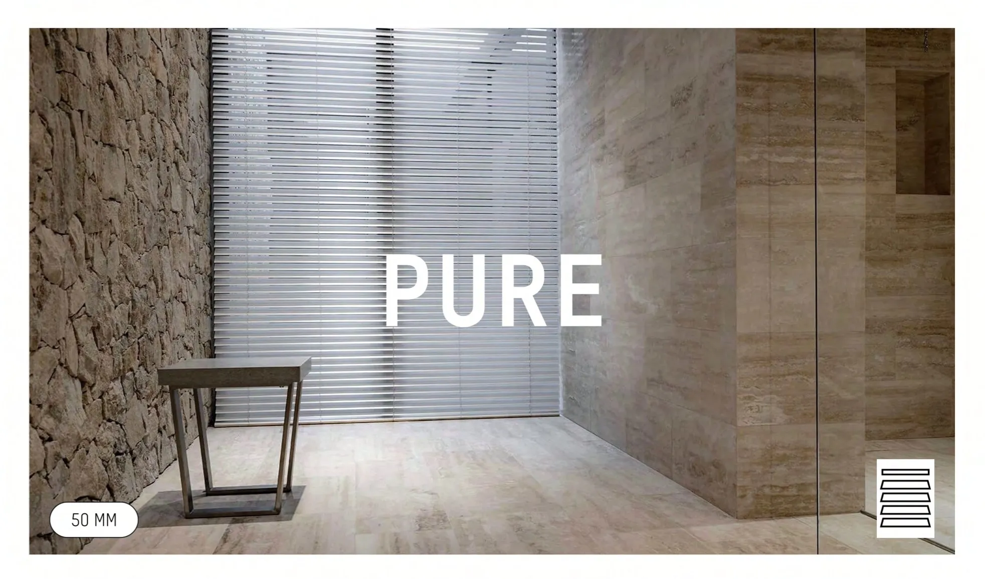Mac Metal Venetian Blind - Pure 25mm Collection