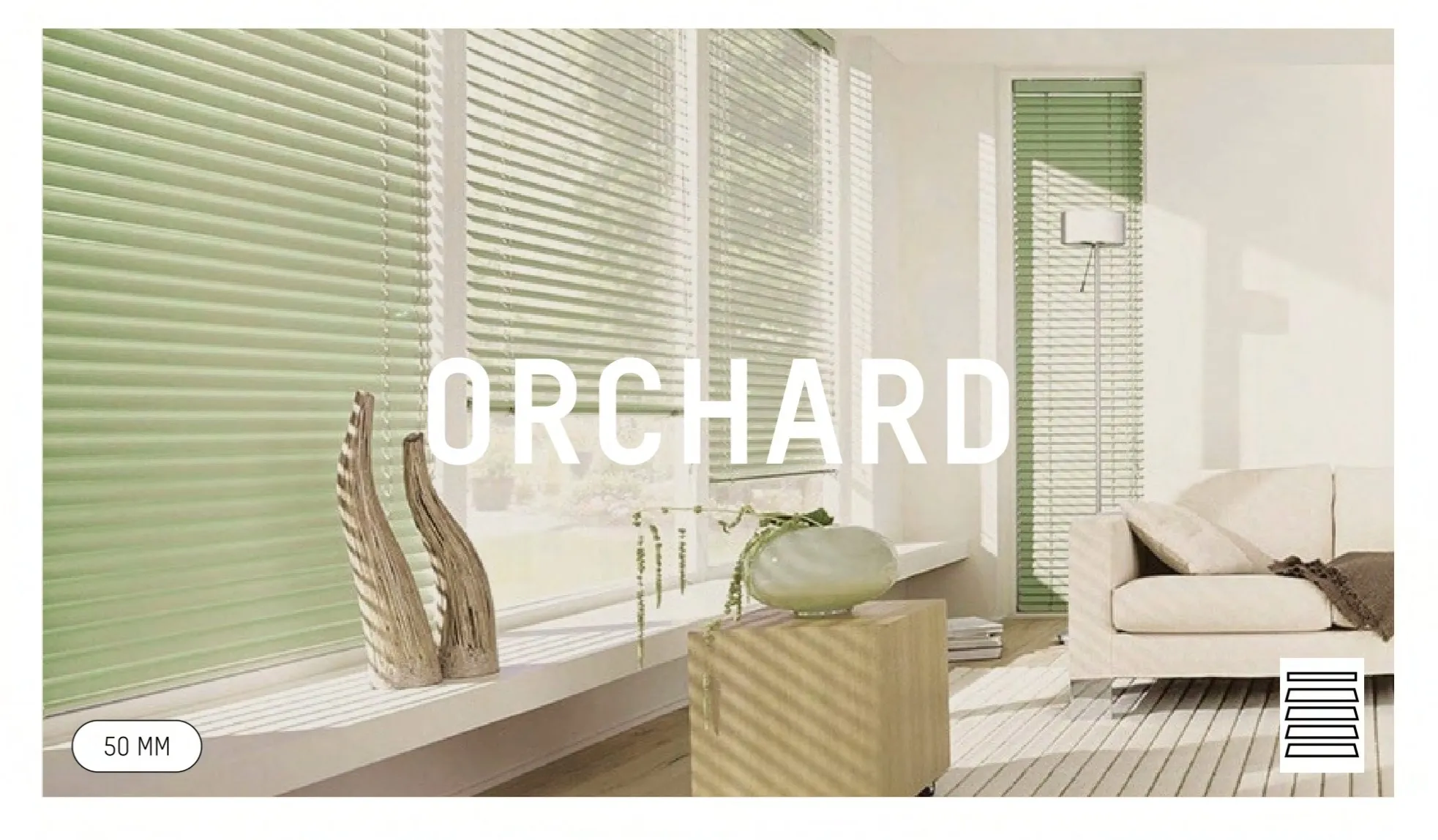 Mac Metal Venetian Blind - Orchard 25mm Blind