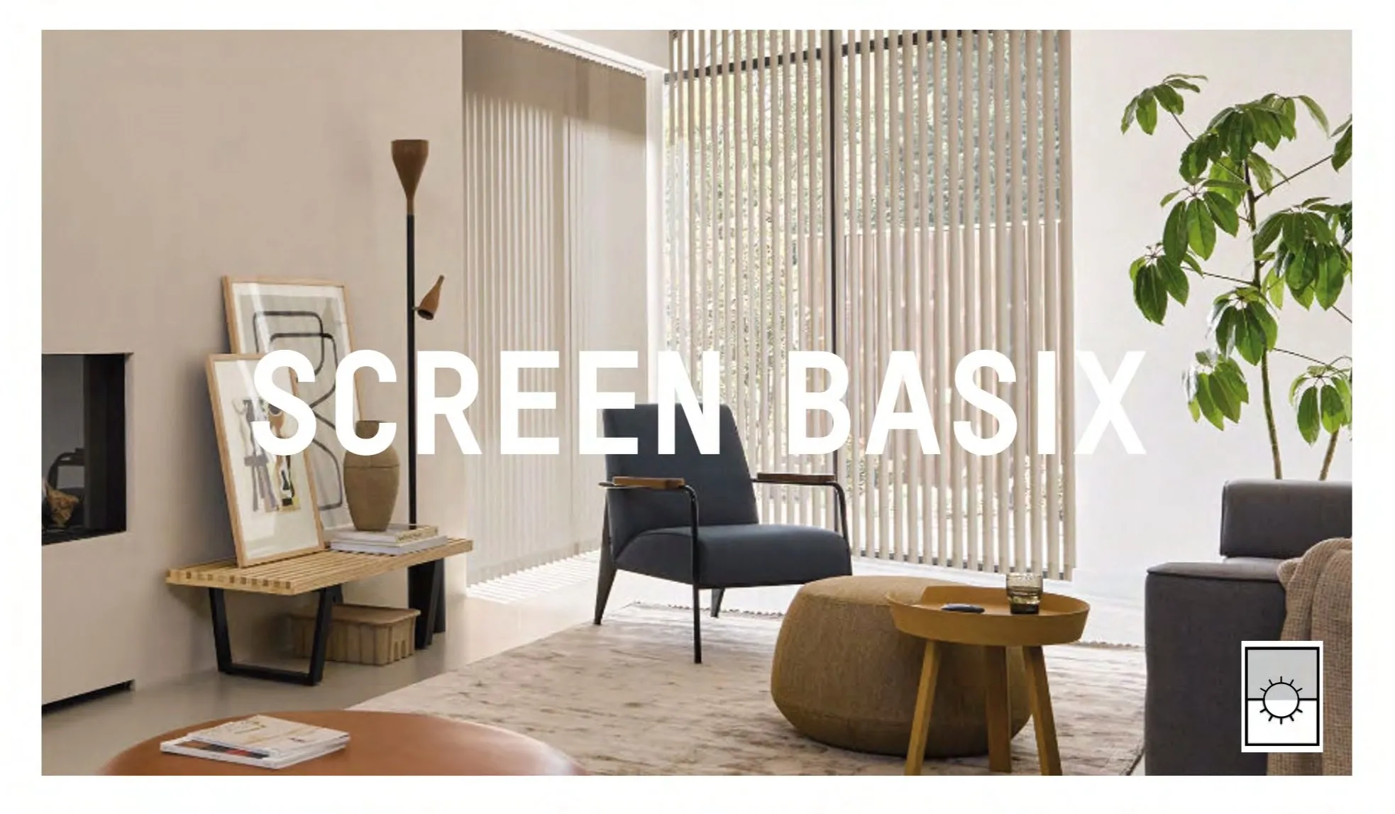 Mac Vertical Blind Screen Basix Collection