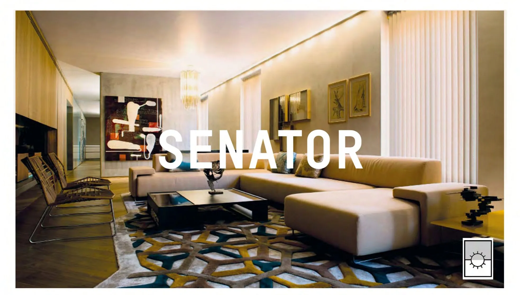Mac Vertical Blind Senator Collection