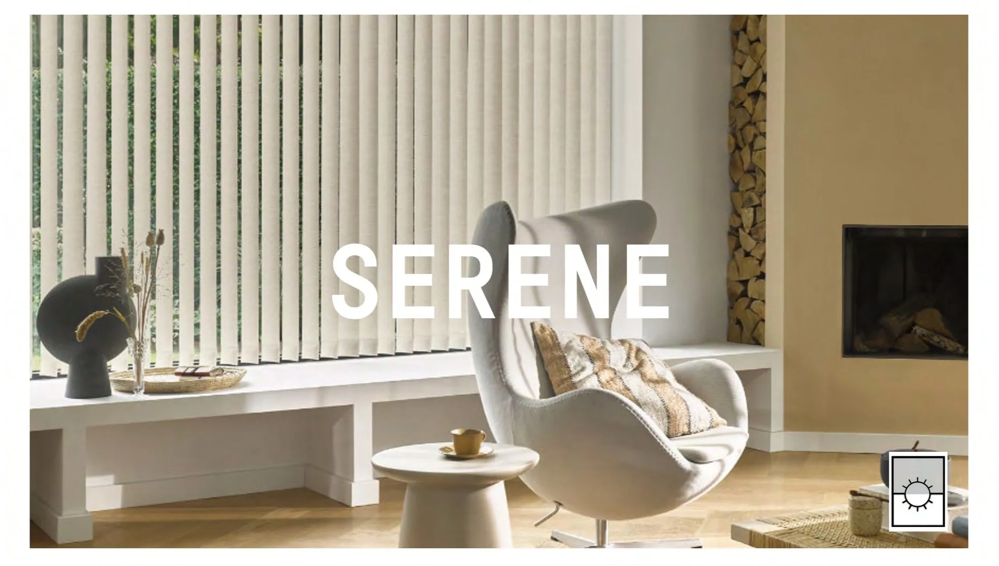 Mac Vertical Blind Serene Collection