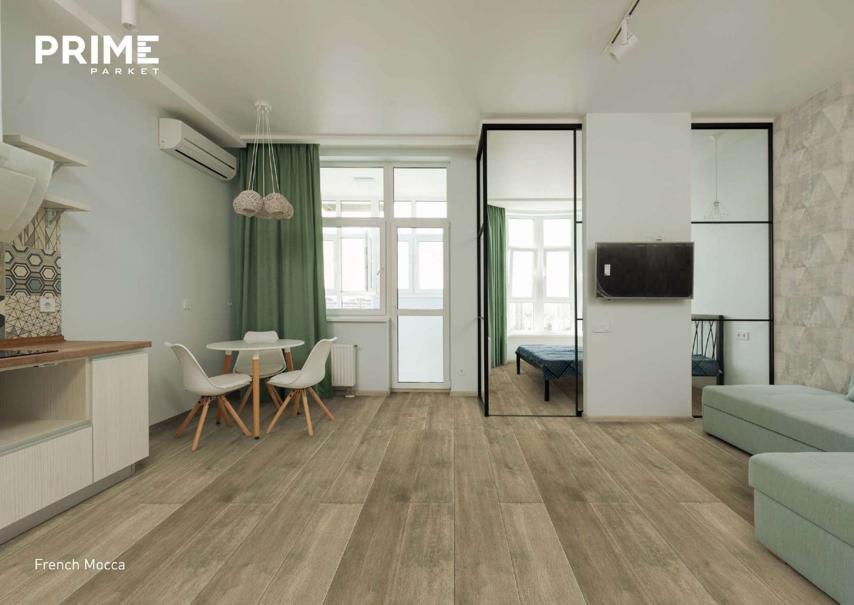 Defloors Engineered Prime French mocca 1.5mm Flooring