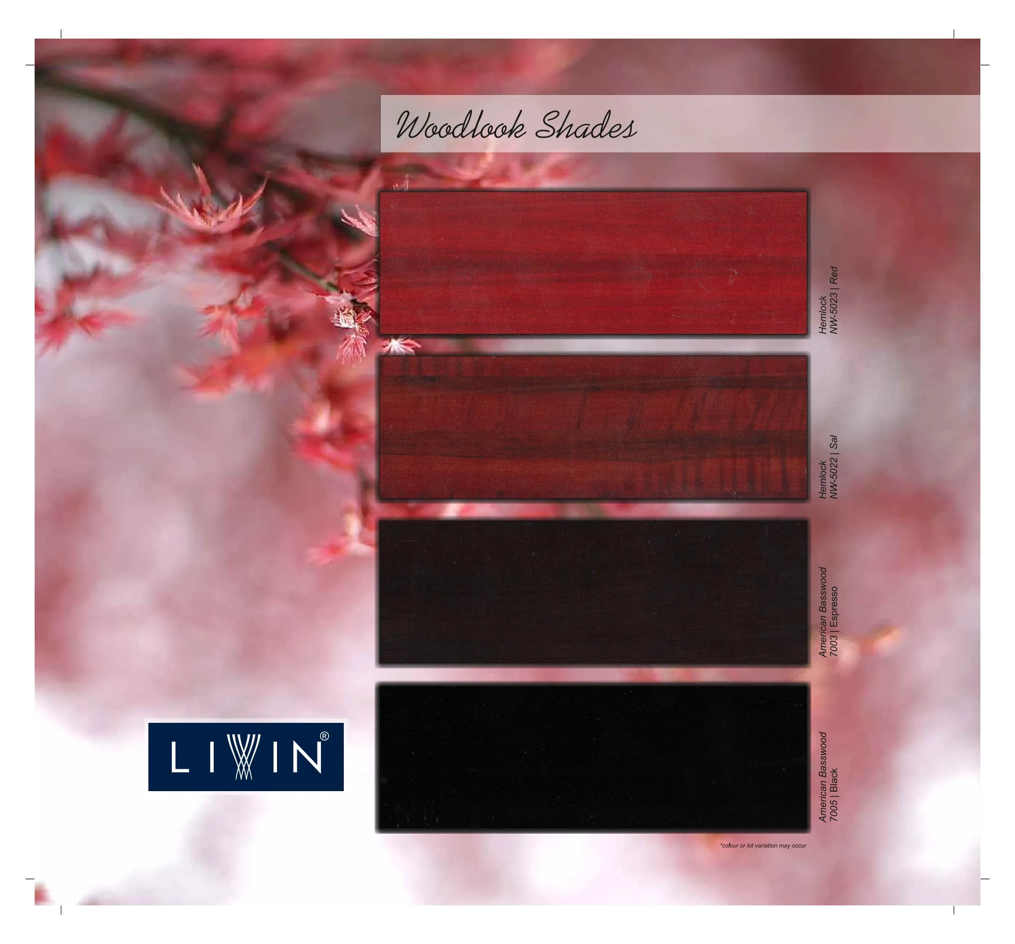 Livin Wooden Blinds NW-7005– NW-7003 NW-5022-Elegant & Durable