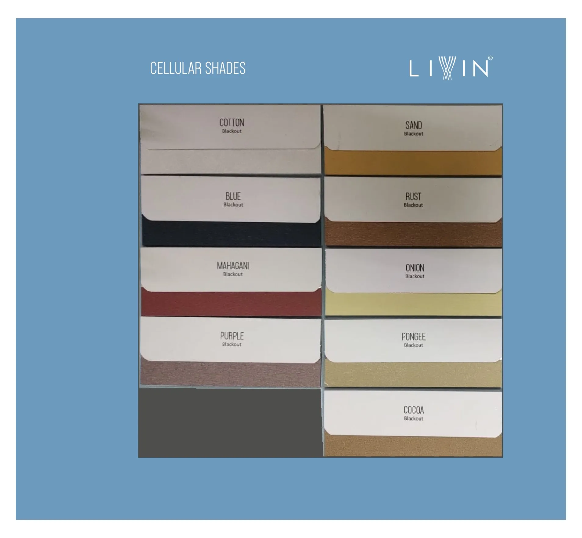Livin Cellular Blackout Blinds – Energy Efficient Shade