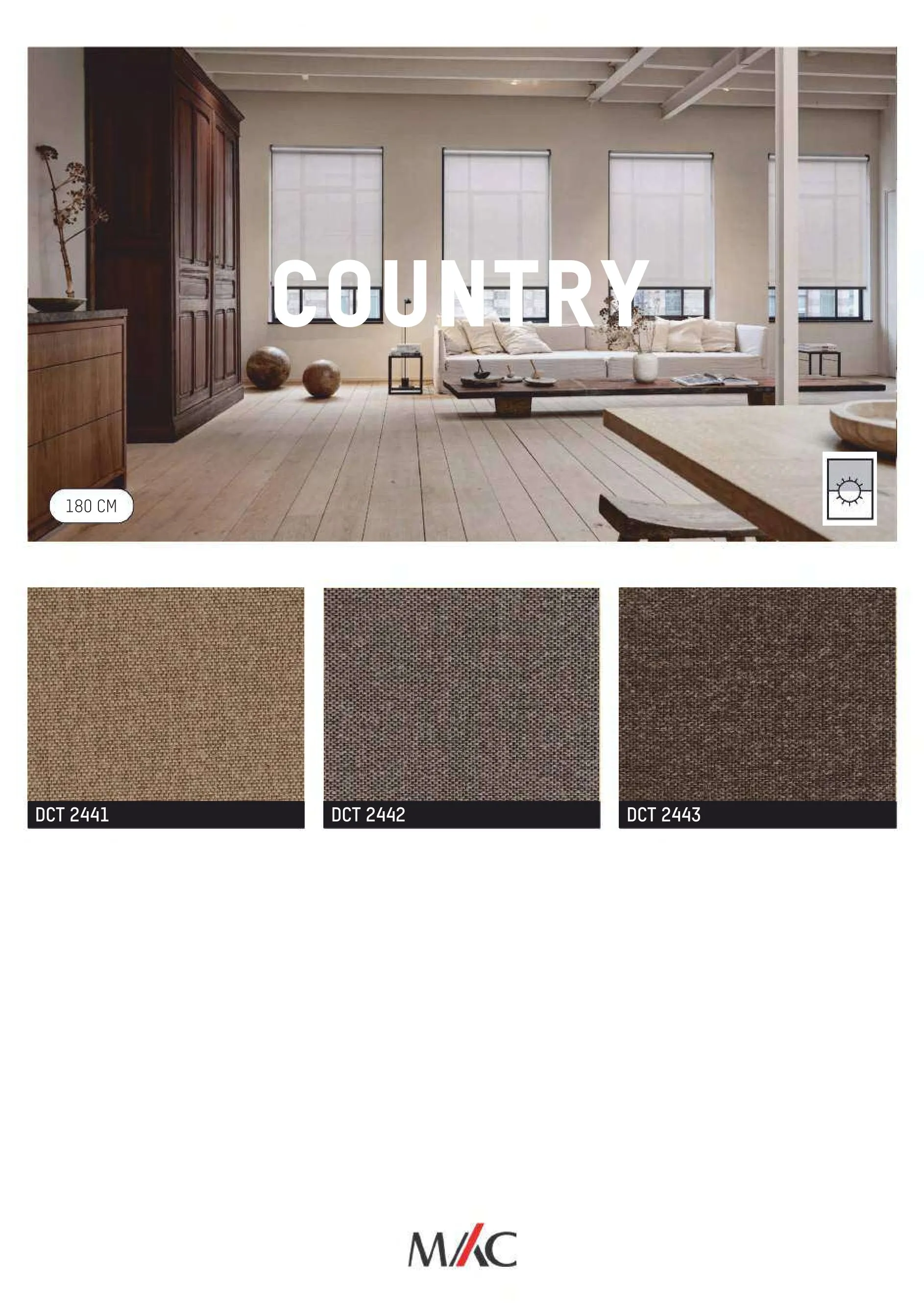 Mac Nature Blinds COUNTRY – Stylish & Durable Window Blinds