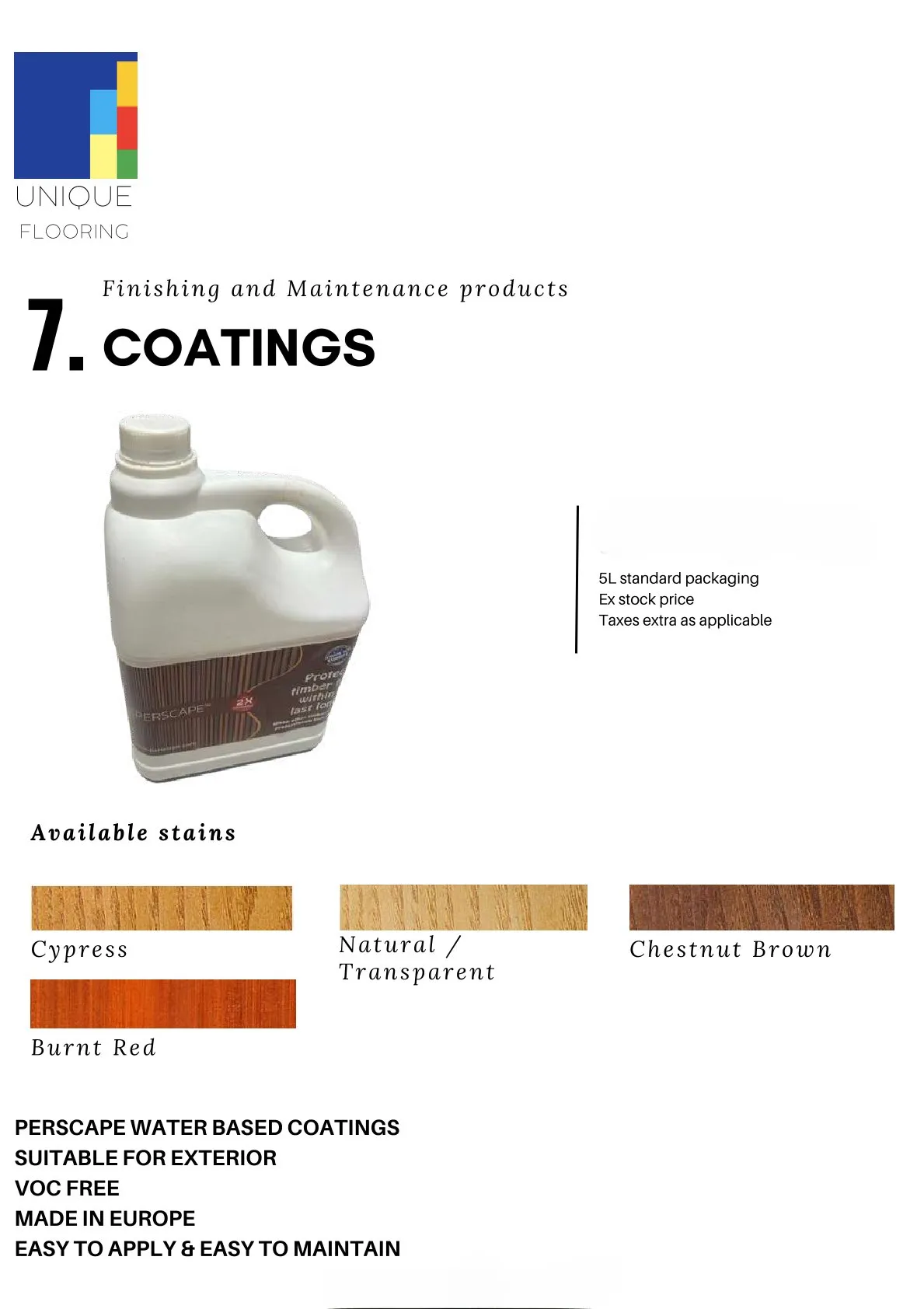 COATINGS Thermory  pine– Durable Wood