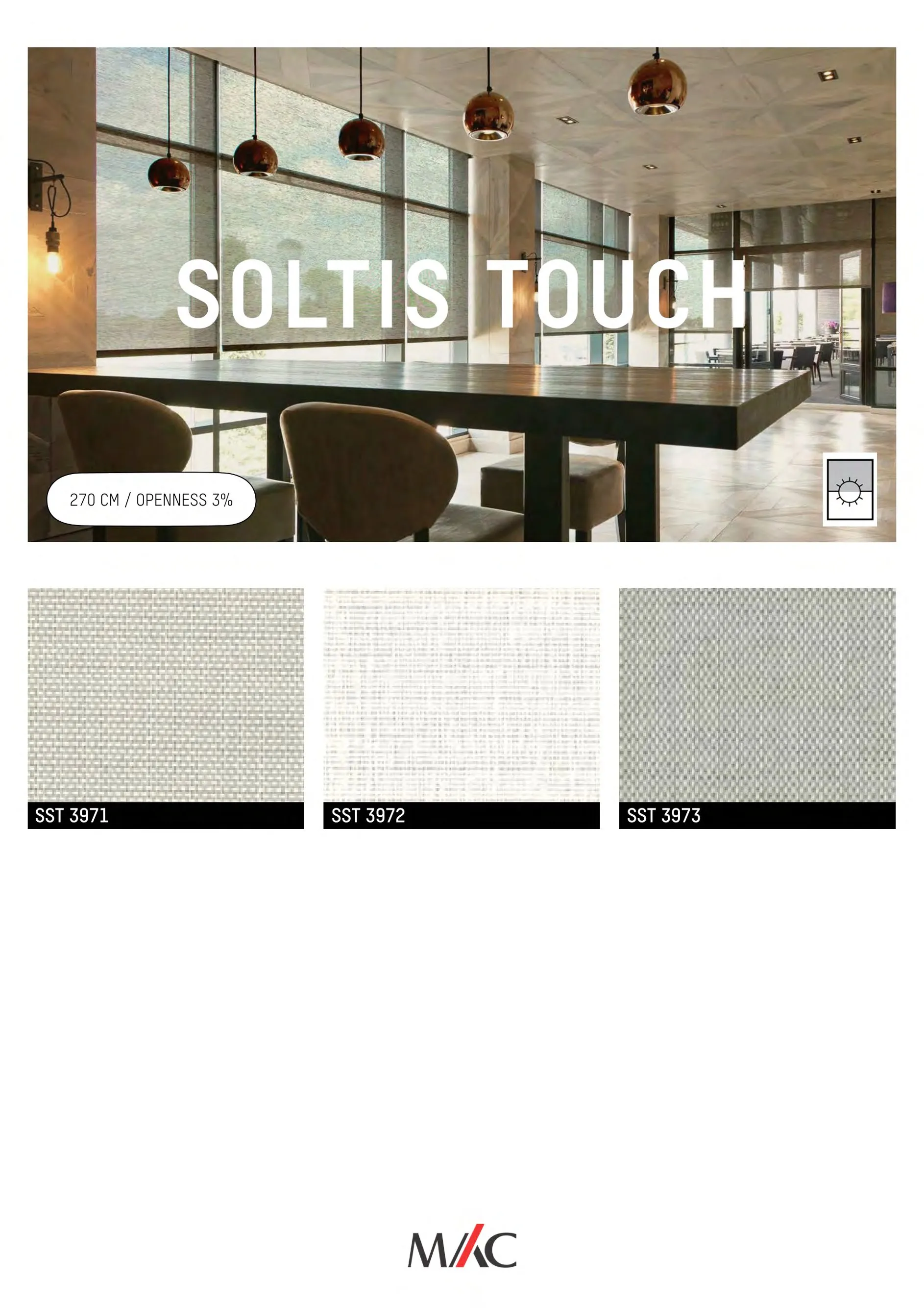Mac Screen Blinds Soltis Touch – Privacy & Glare Control
