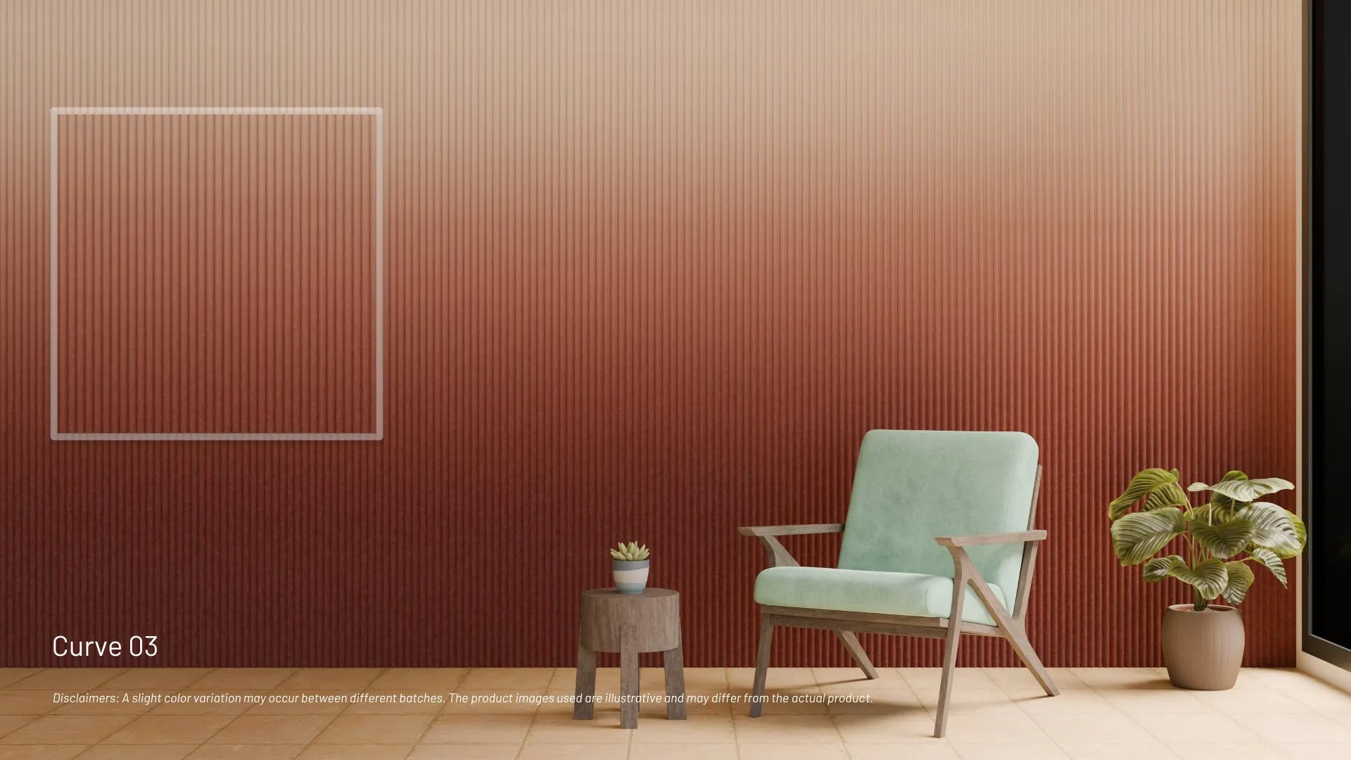 Curve 03-SolarBrite Embossed Fluted Panel – Durable & Stylish