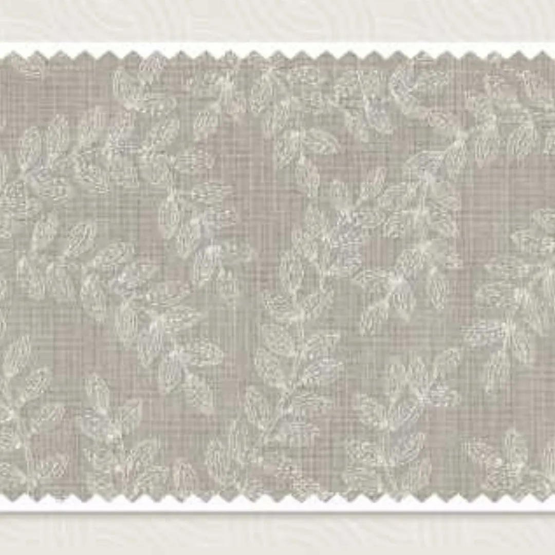 NAWA BAY0009 Bayana Embroidery Fabric - Elegant Upholstery Choice