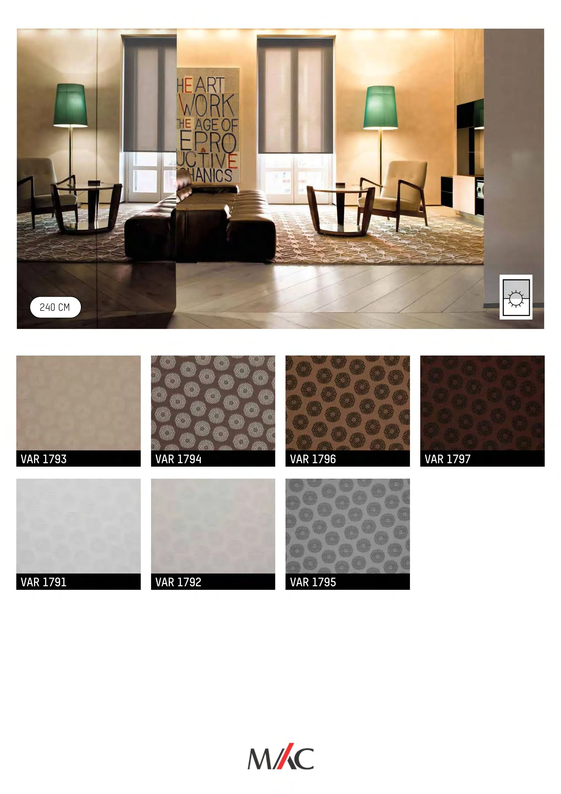 Mac Verve Aretha Blinds – Elegant Light Control