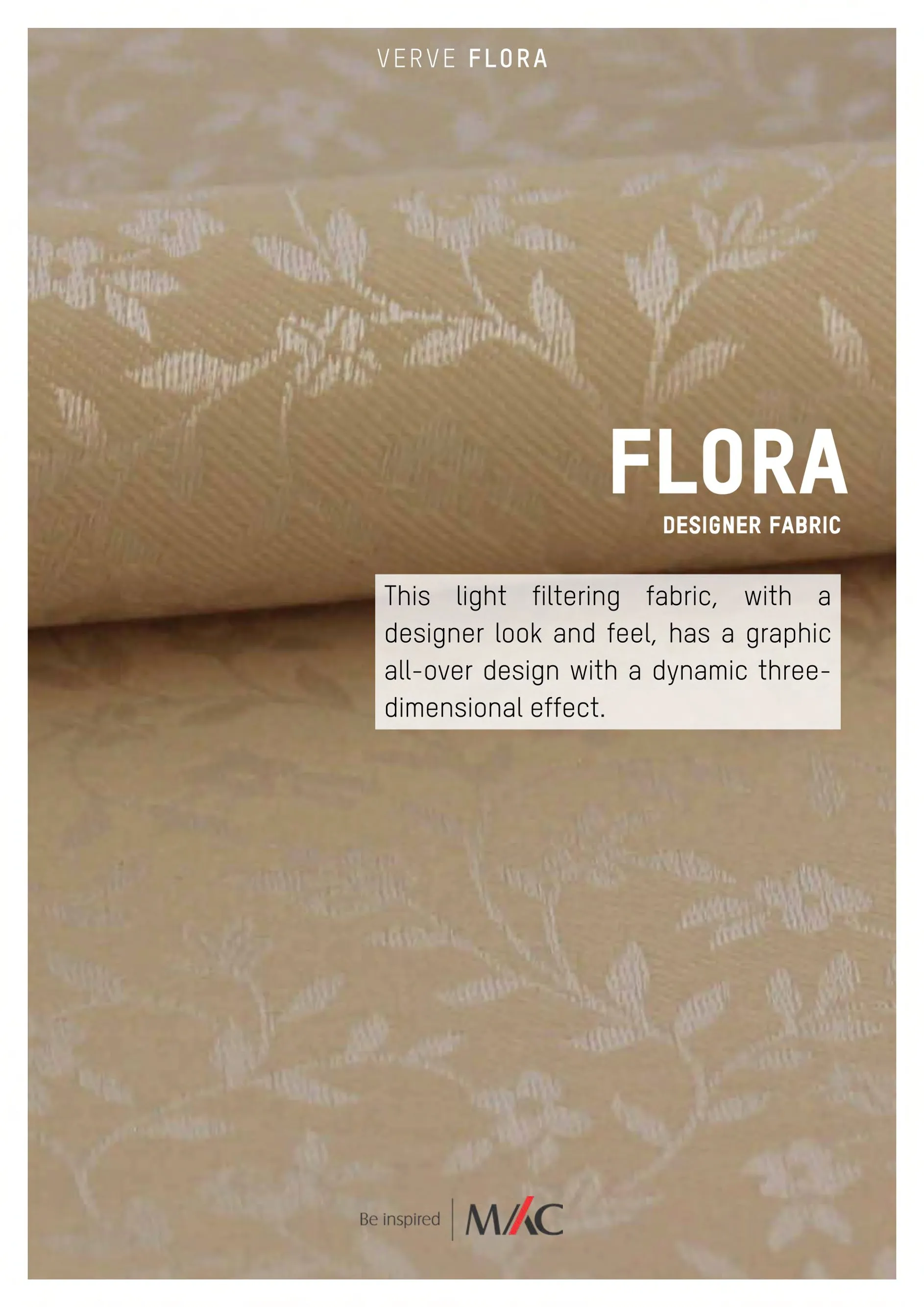 Mac Verve FLORA Blinds – Elegant Light Control