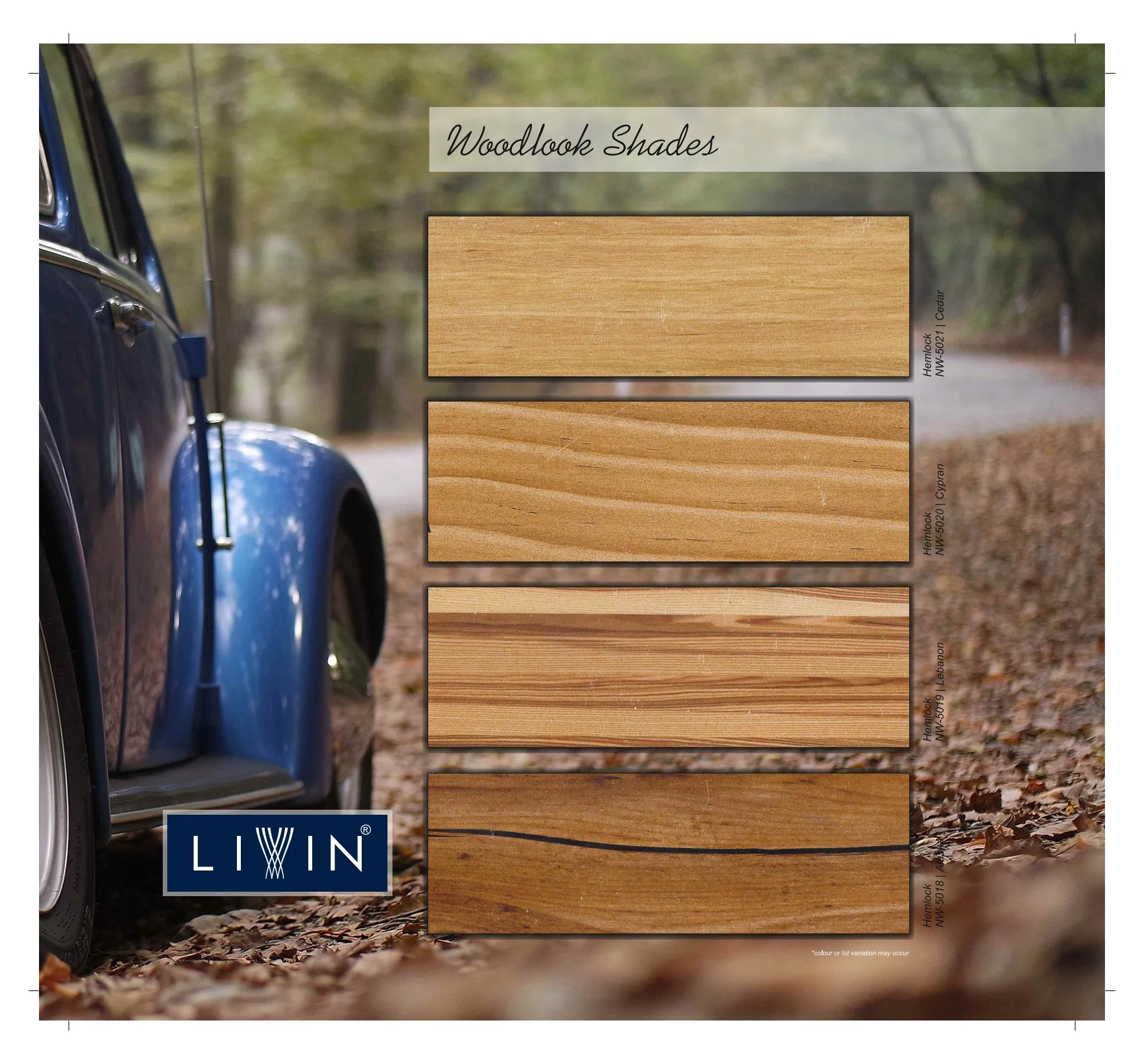Livin Wooden Blinds NW-5018– NW-5019 NW-5020-Elegant & Durable