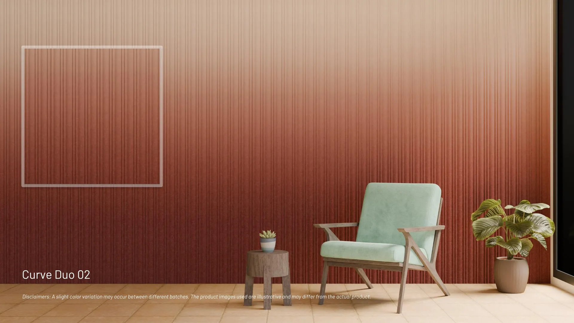 Curve Duo 02-SolarBrite Embossed Fluted Panel – Durable & Stylish