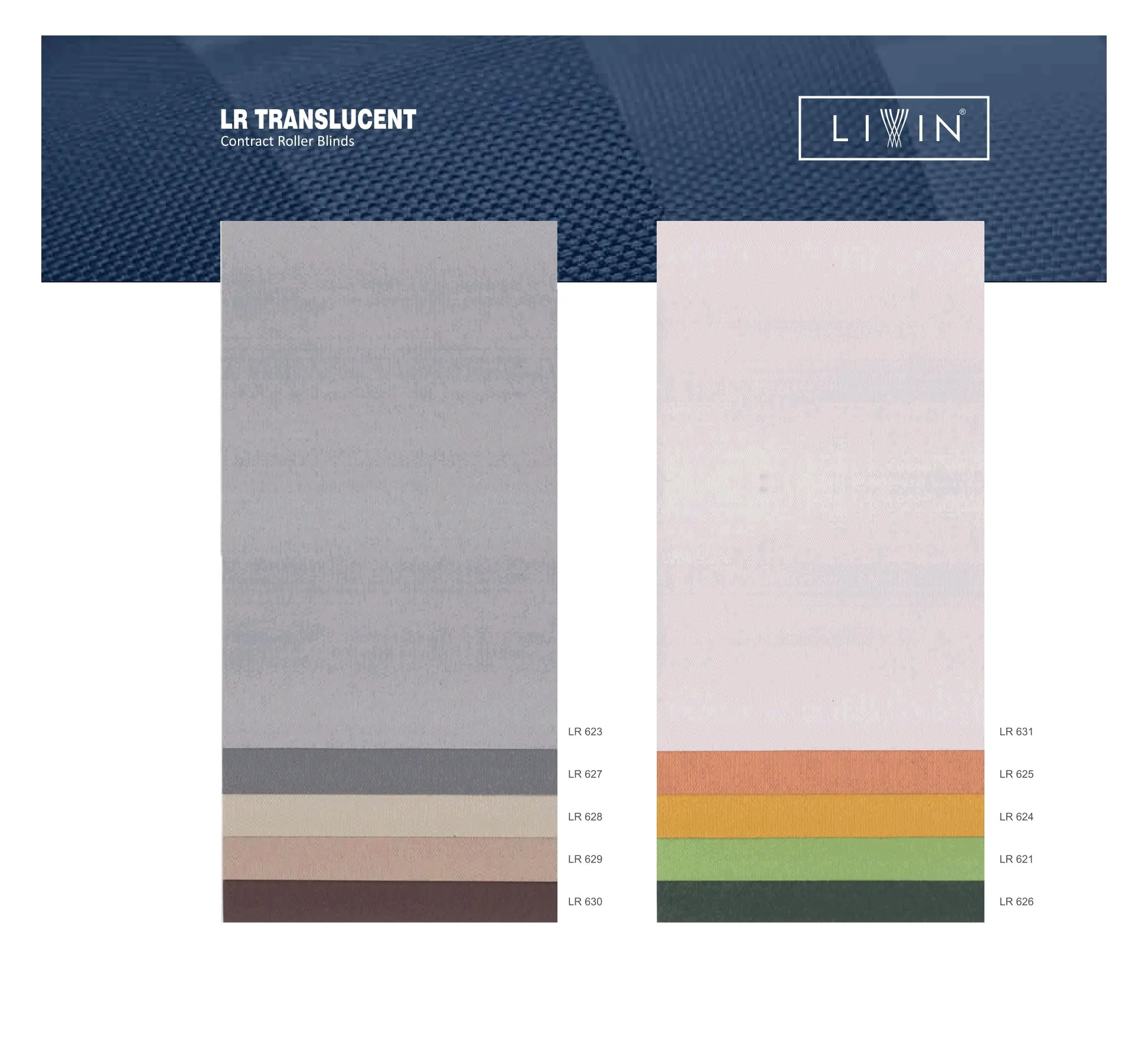 Livin Roller Blinds – Stylish & Light-Filtering LR-Shades