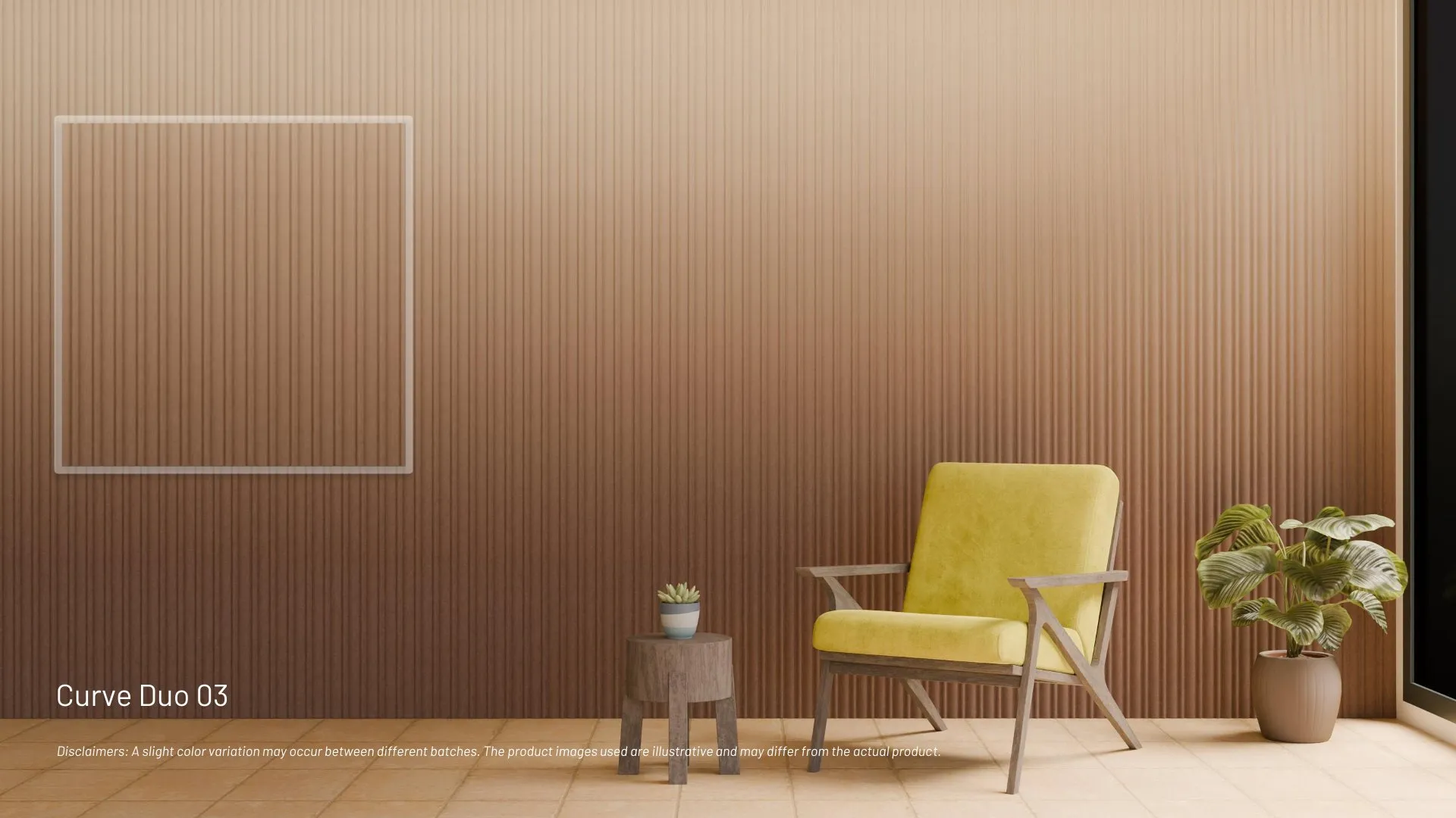 Curve Duo 03-SolarBrite Embossed Fluted Panel – Durable & Stylish