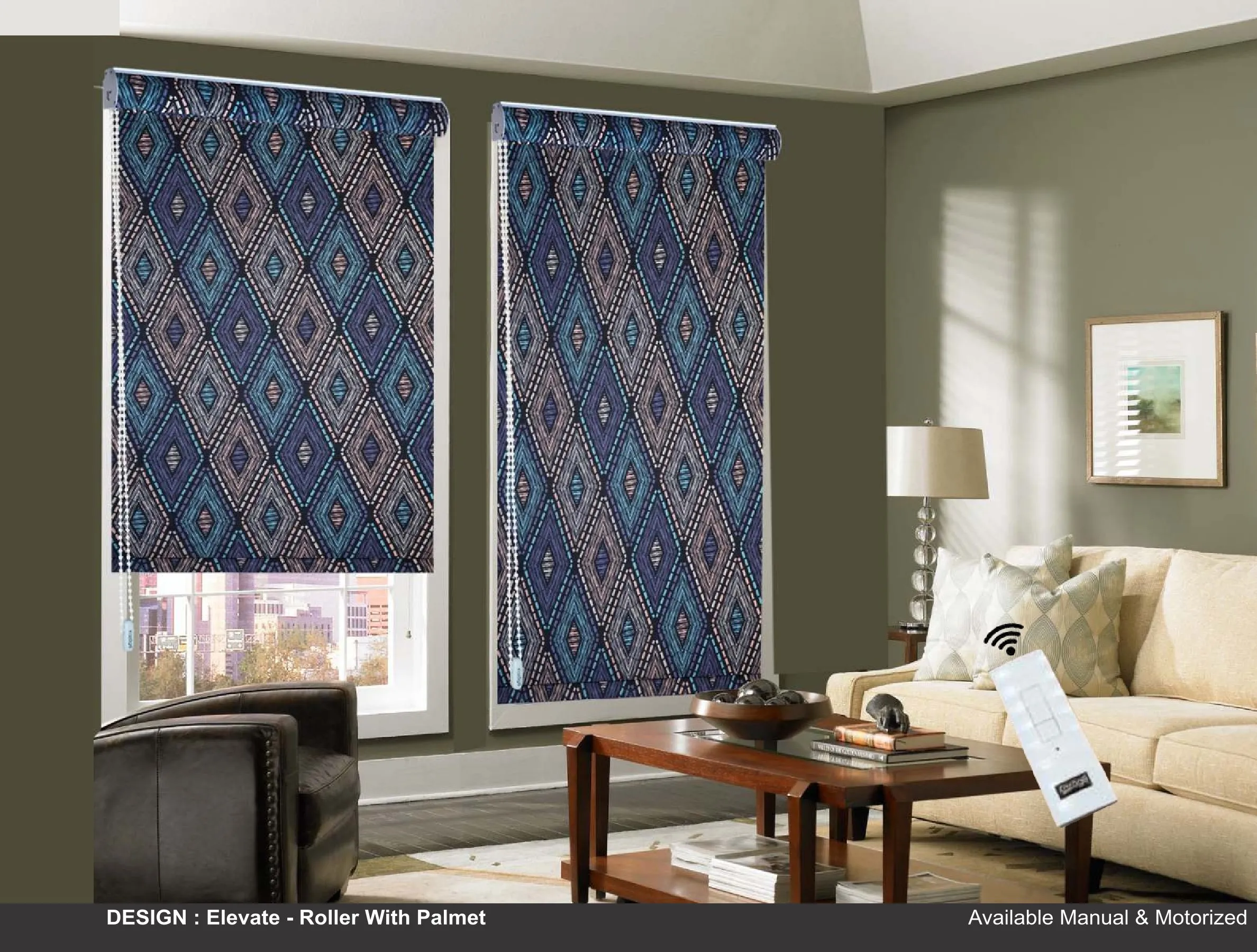 Kazage Elevate  Printed Blinds & Wallpapers Design